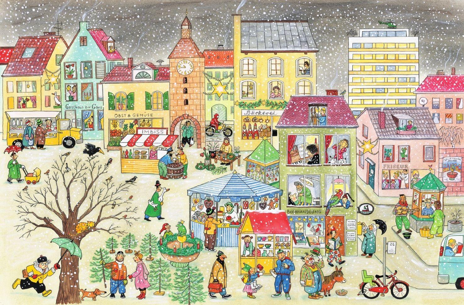 Beispielinhalt (Bild) Wimmlingen durchs ganze Jahr