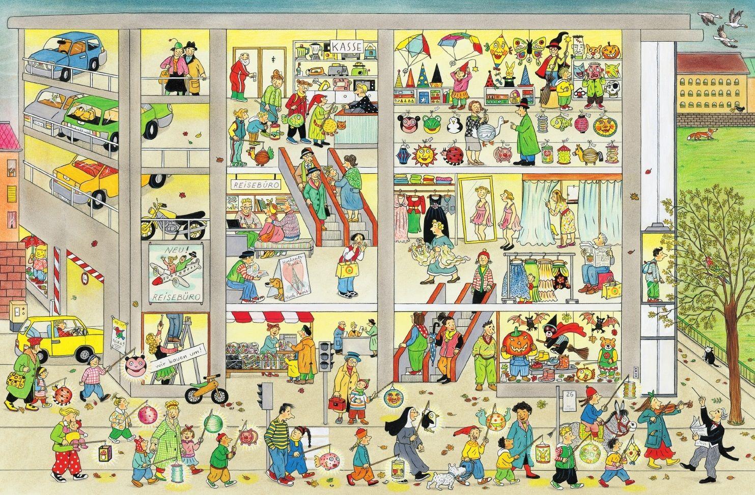 Beispielinhalt (Bild) Wimmlingen durchs ganze Jahr