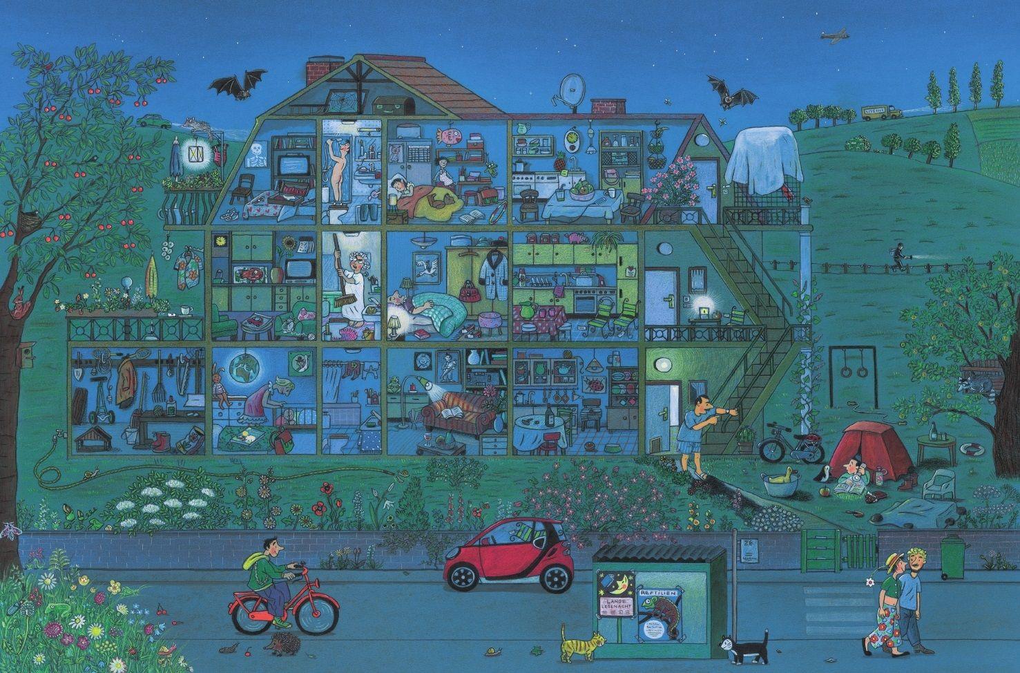 Beispielinhalt (Bild) Wimmlingen durchs ganze Jahr