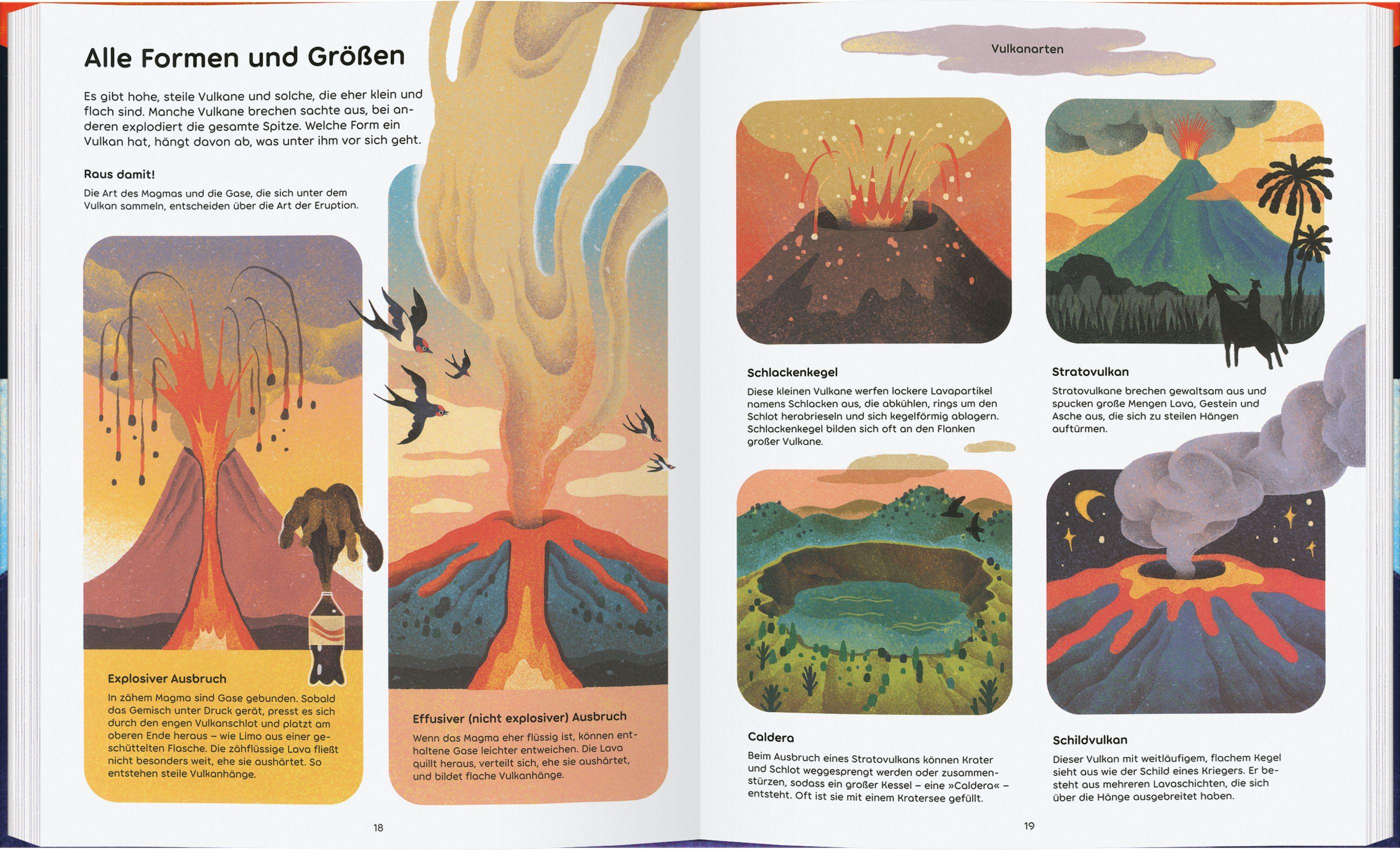 Beispielinhalt (Bild) Vulkane