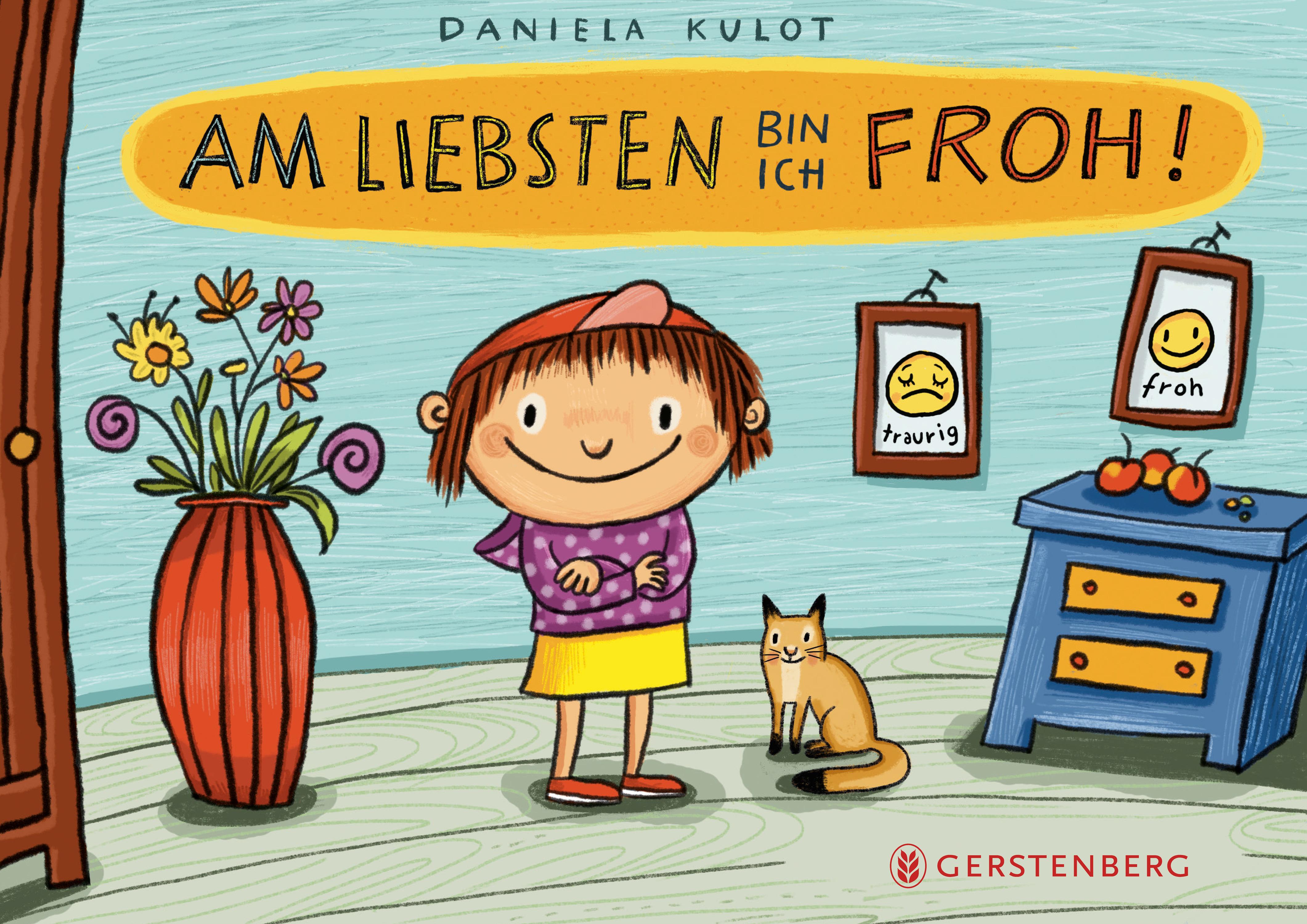Vorderes Coverbild Am liebsten bin ich froh!