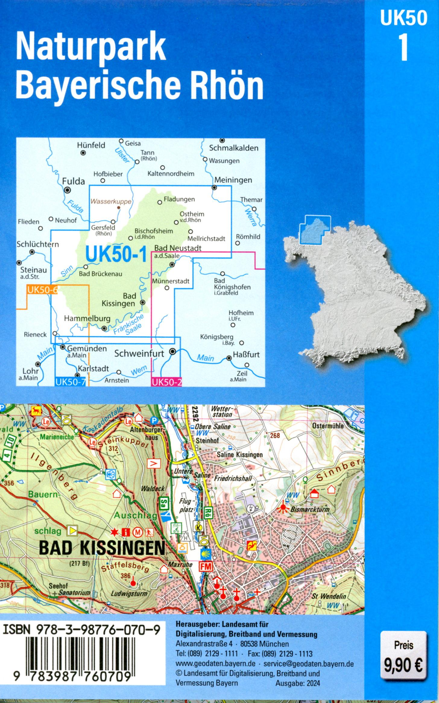 Beispielinhalt (Bild) UK50-1 Naturpark Bayerische Rhön