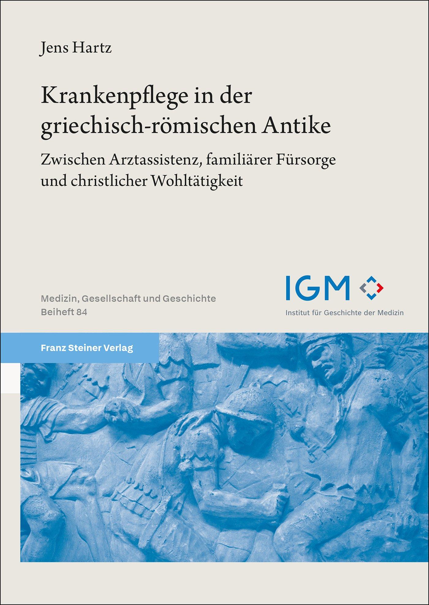 Vorderes Coverbild Krankenpflege in der griechisch-römischen Antike