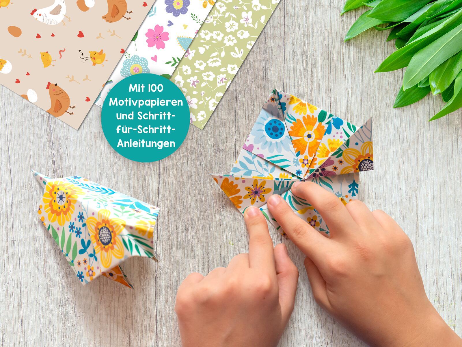 Beispielinhalt (Bild) Frühlings-Origami