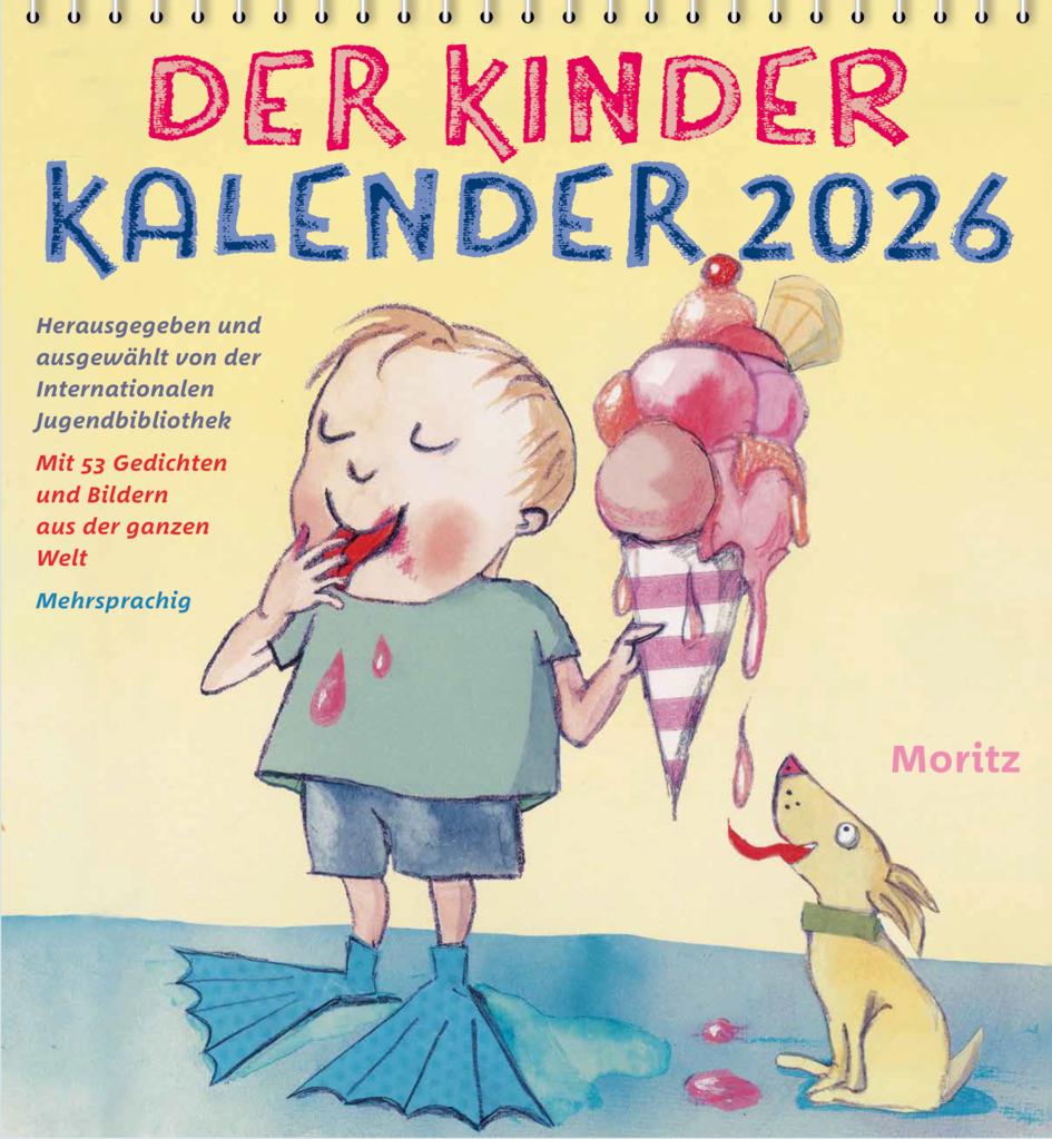 Vorderes Coverbild Der Kinder Kalender 2026