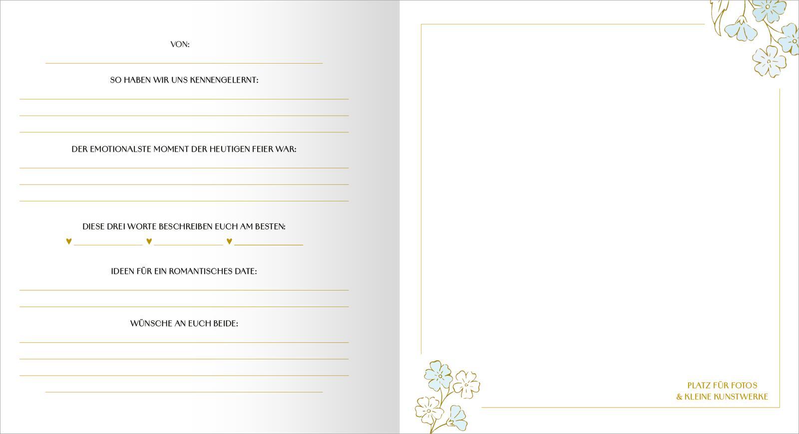 Beispielinhalt (Bild) Unsere Hochzeit - Unsere Gäste