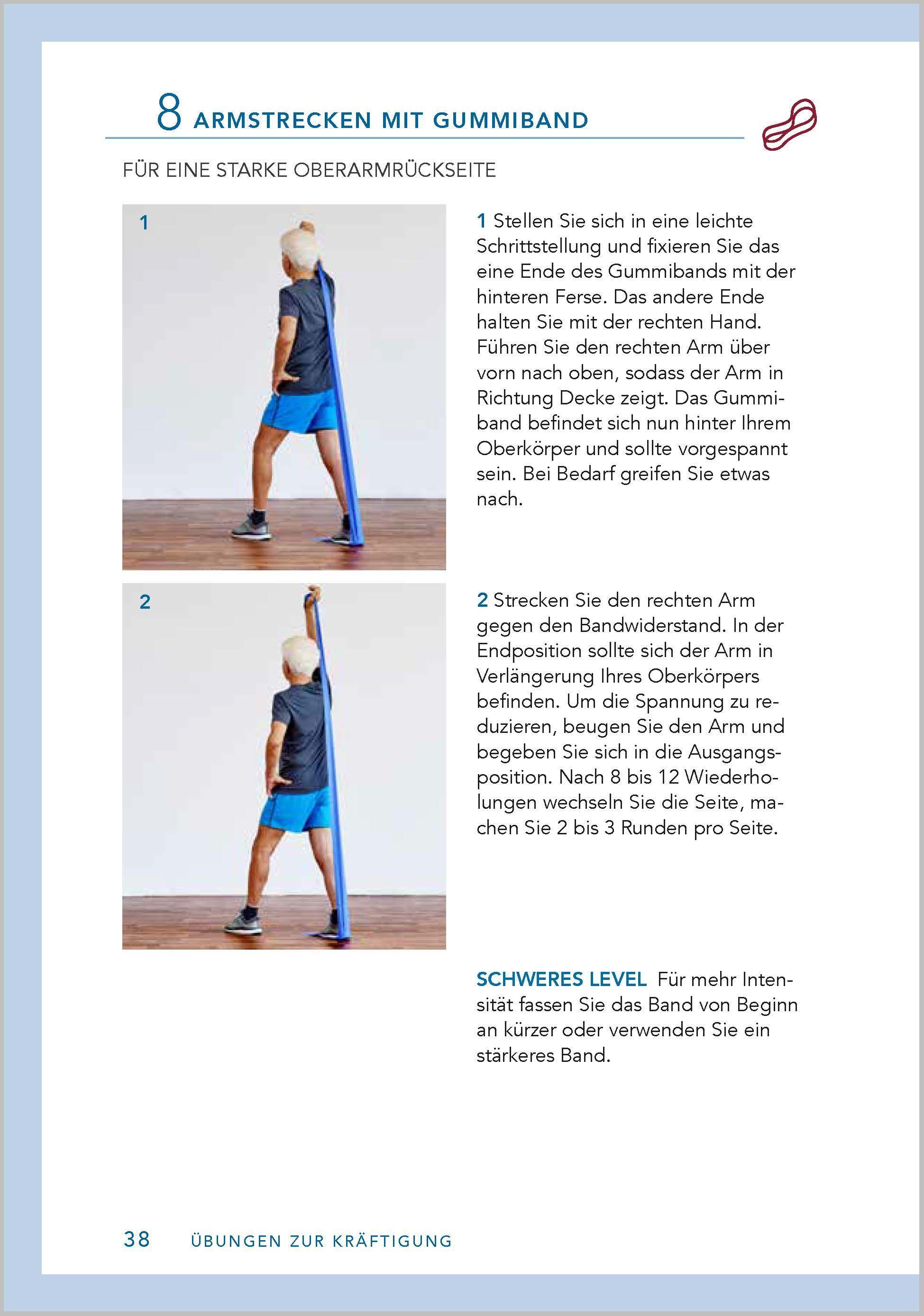 Beispielinhalt (Bild) Stark im Alter. Krafttraining für Senioren. Die besten Fitness-Übungen