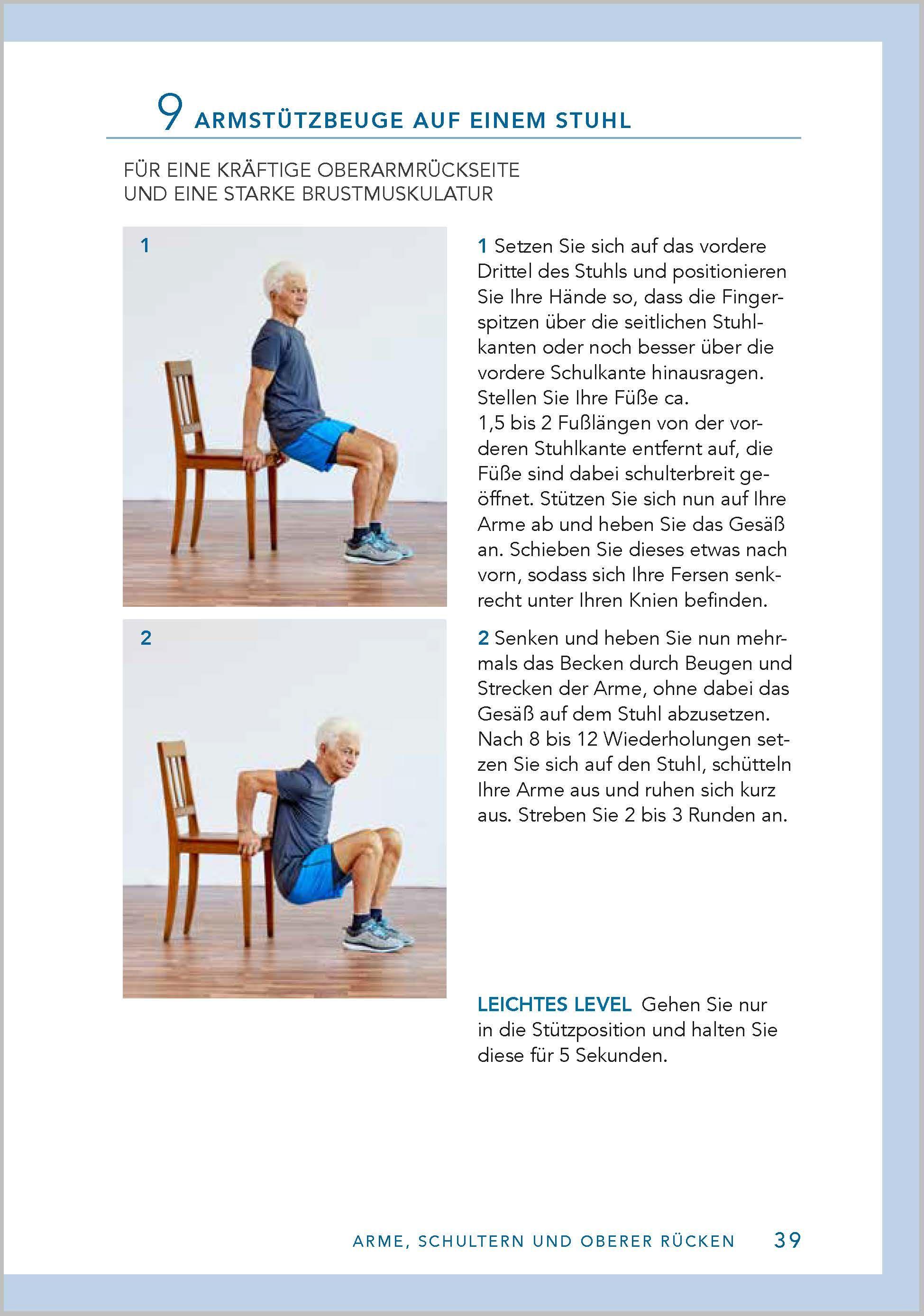 Beispielinhalt (Bild) Stark im Alter. Krafttraining für Senioren. Die besten Fitness-Übungen