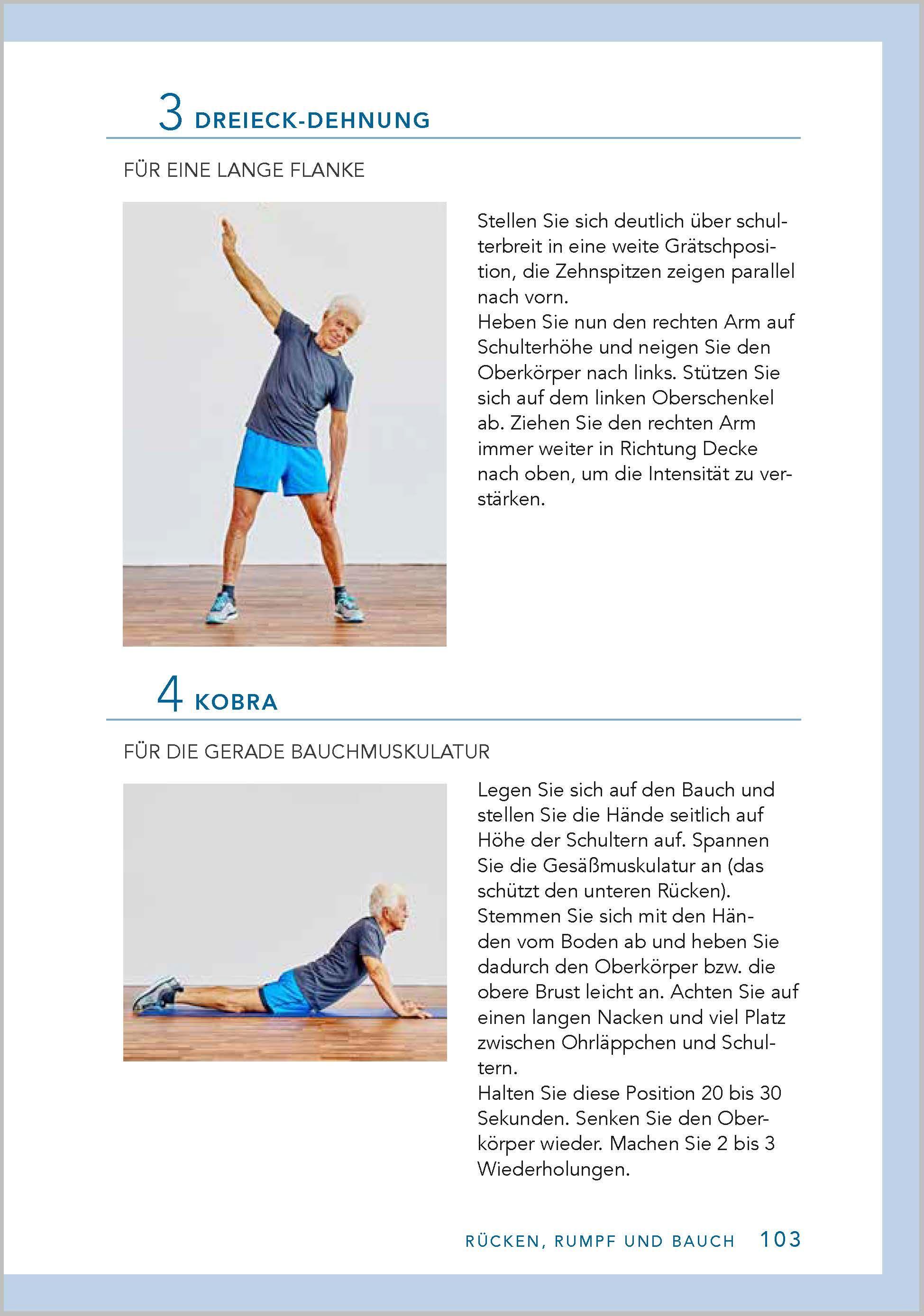 Beispielinhalt (Bild) Stark im Alter. Krafttraining für Senioren. Die besten Fitness-Übungen