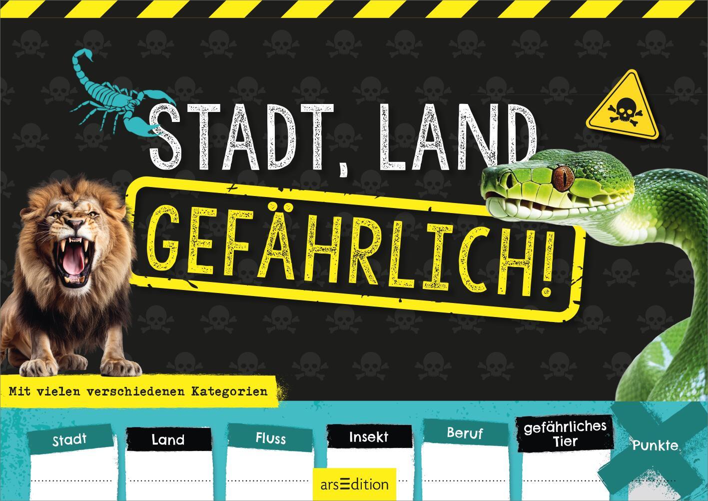 Beispielinhalt (Bild) Stadt, Land, gefährlich!