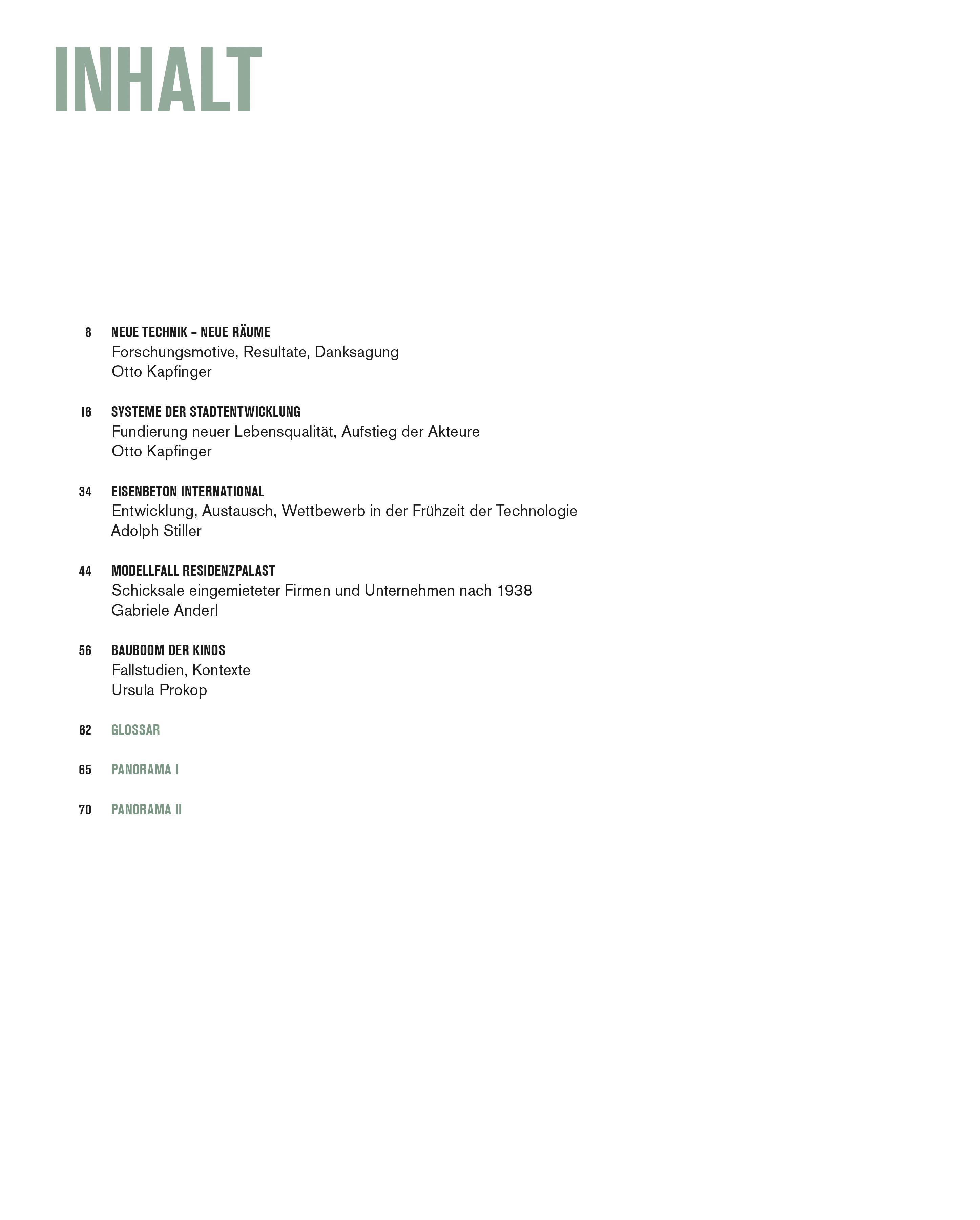 Beispielinhalt (Bild) Anatomie einer Metropole