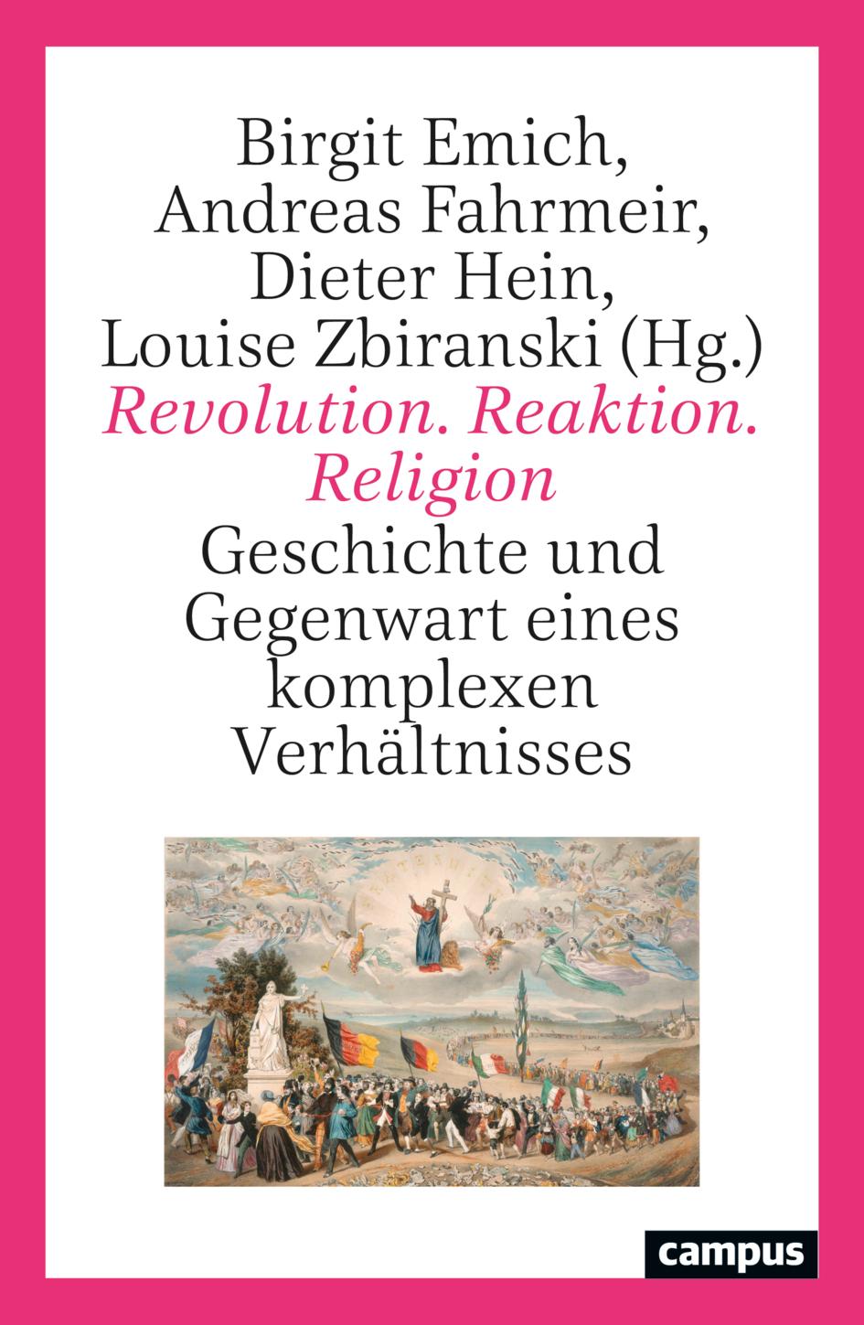 Vorderes Coverbild Revolution. Reaktion. Religion