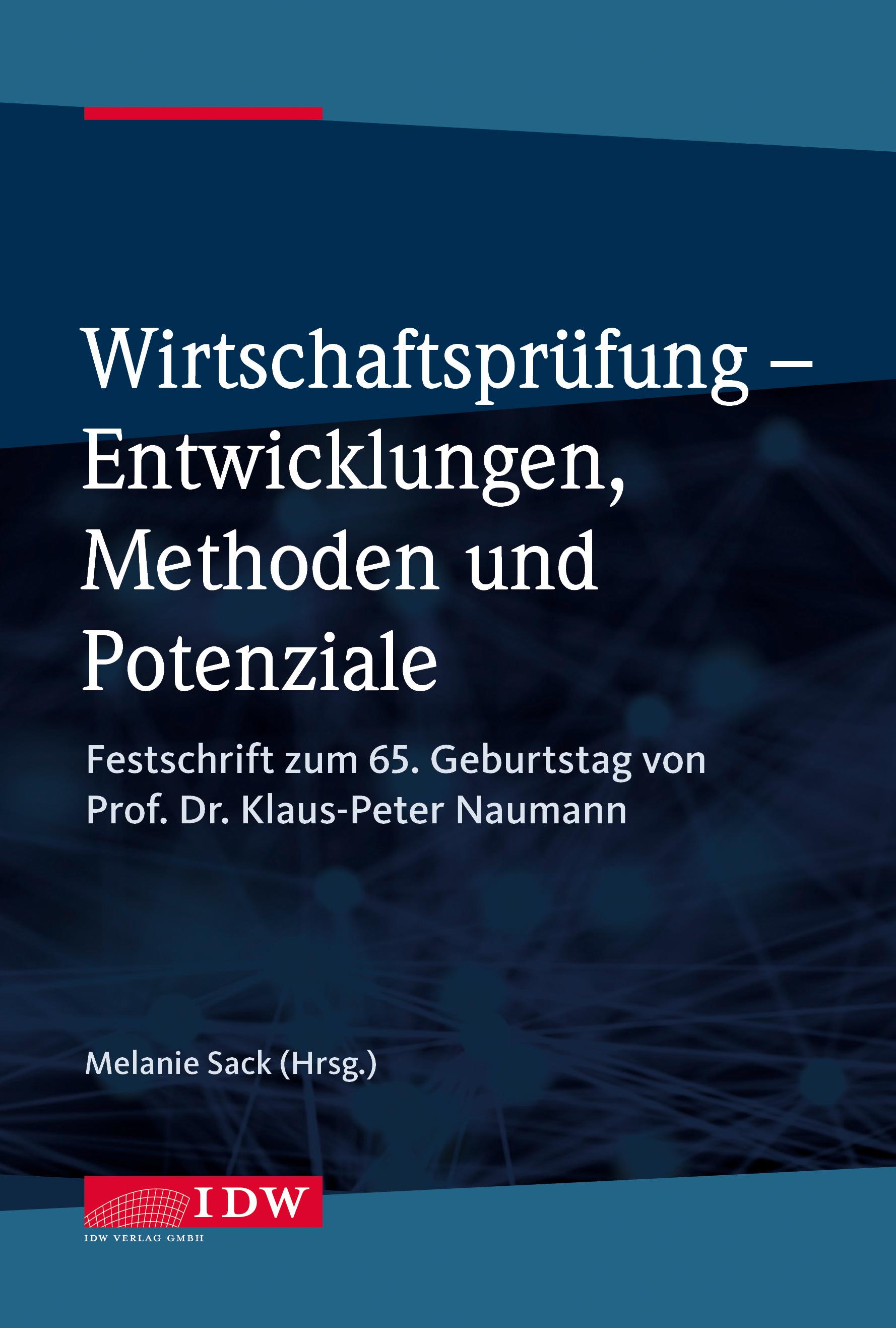 Vorderes Coverbild Wirtschaftsprüfung - Entwicklungen, Methoden und Potenziale