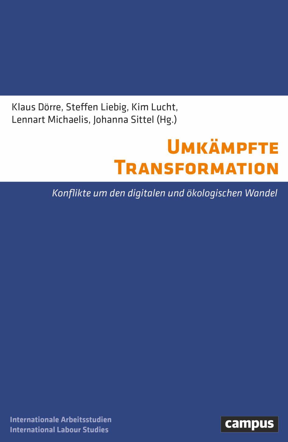 Vorderes Coverbild Umkämpfte Transformation