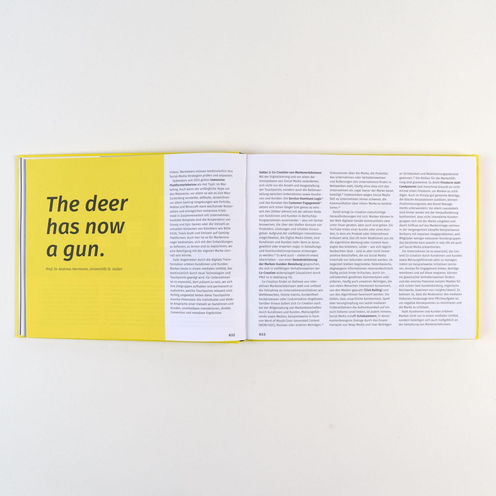 Beispielinhalt (Bild) Holistic Brand Communication