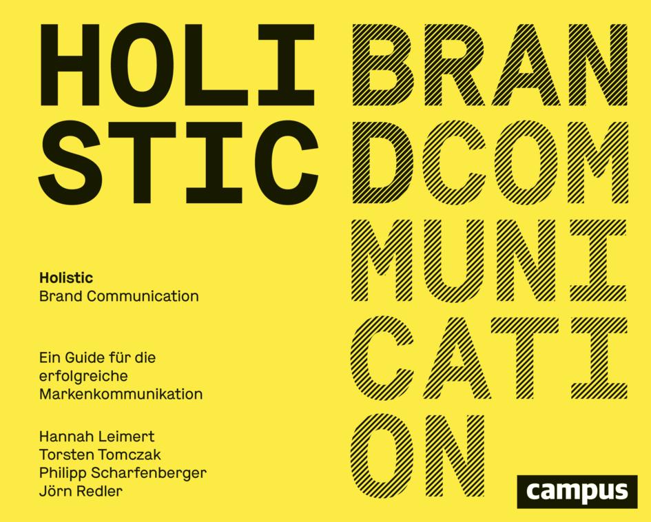 Vorderes Coverbild Holistic Brand Communication