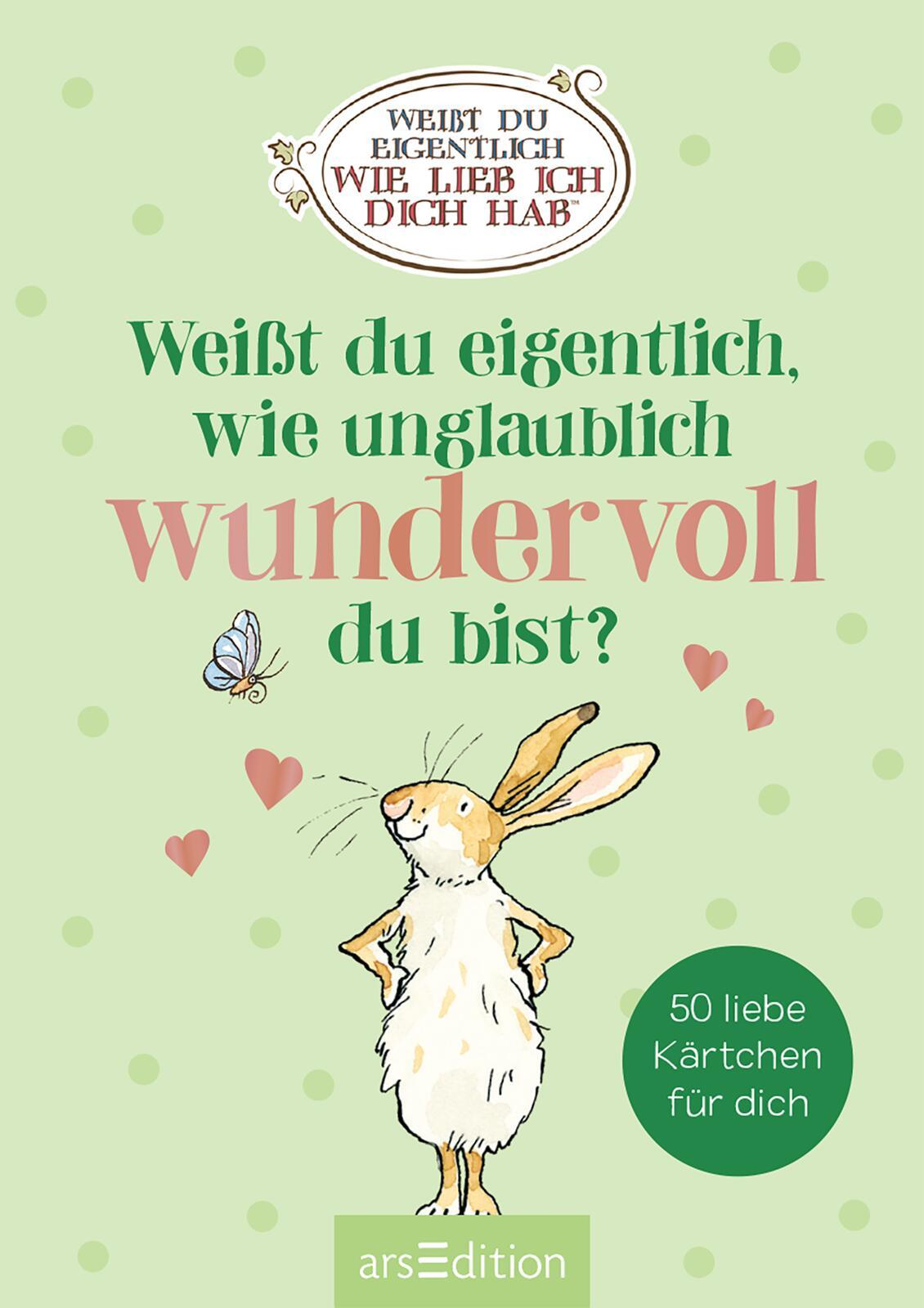 Beispielinhalt (Bild) Weißt du eigentlich, wie unglaublich wundervoll du bist?