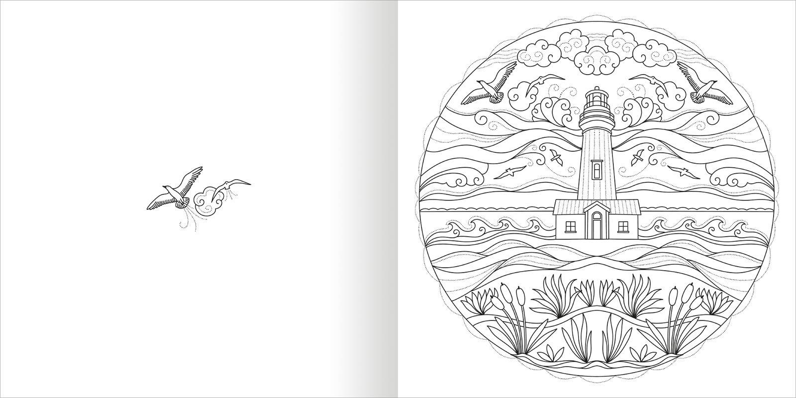 Beispielinhalt (Bild) Mandala-Zauber - Am Meer