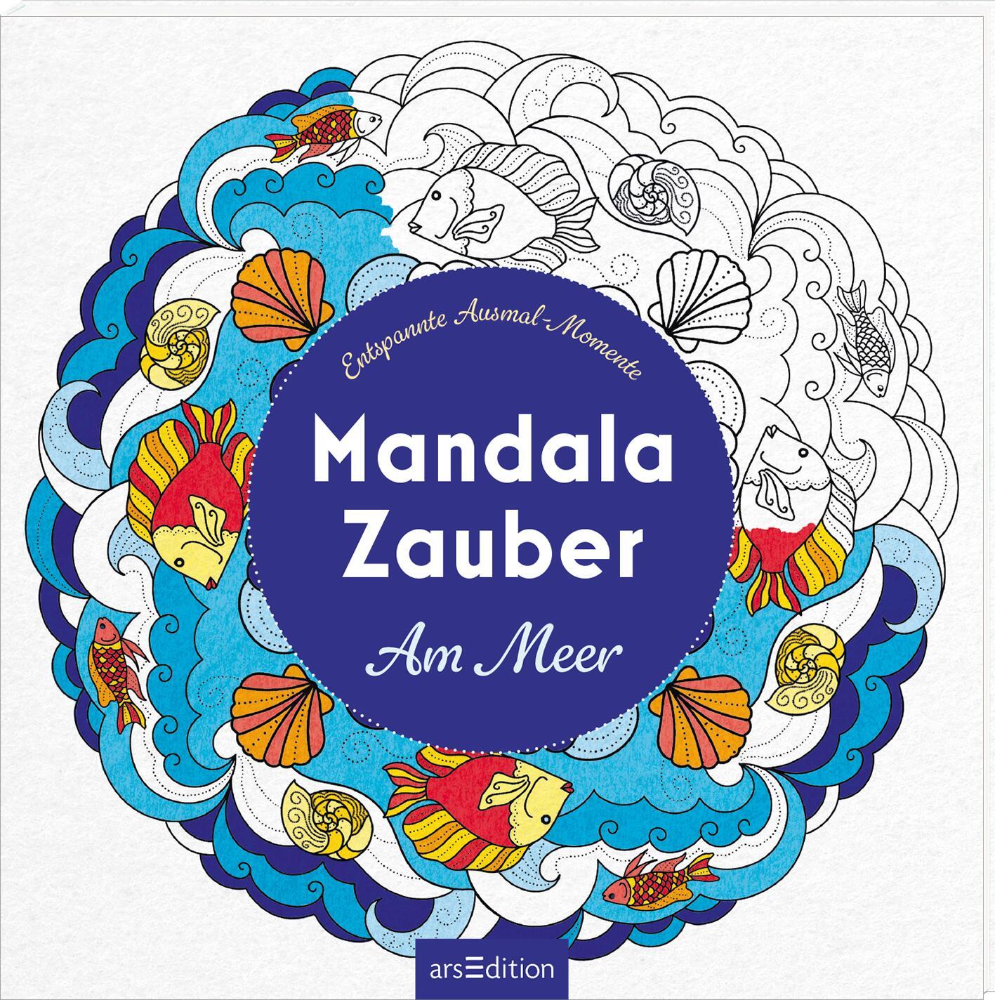 Vorderes Coverbild Mandala-Zauber - Am Meer