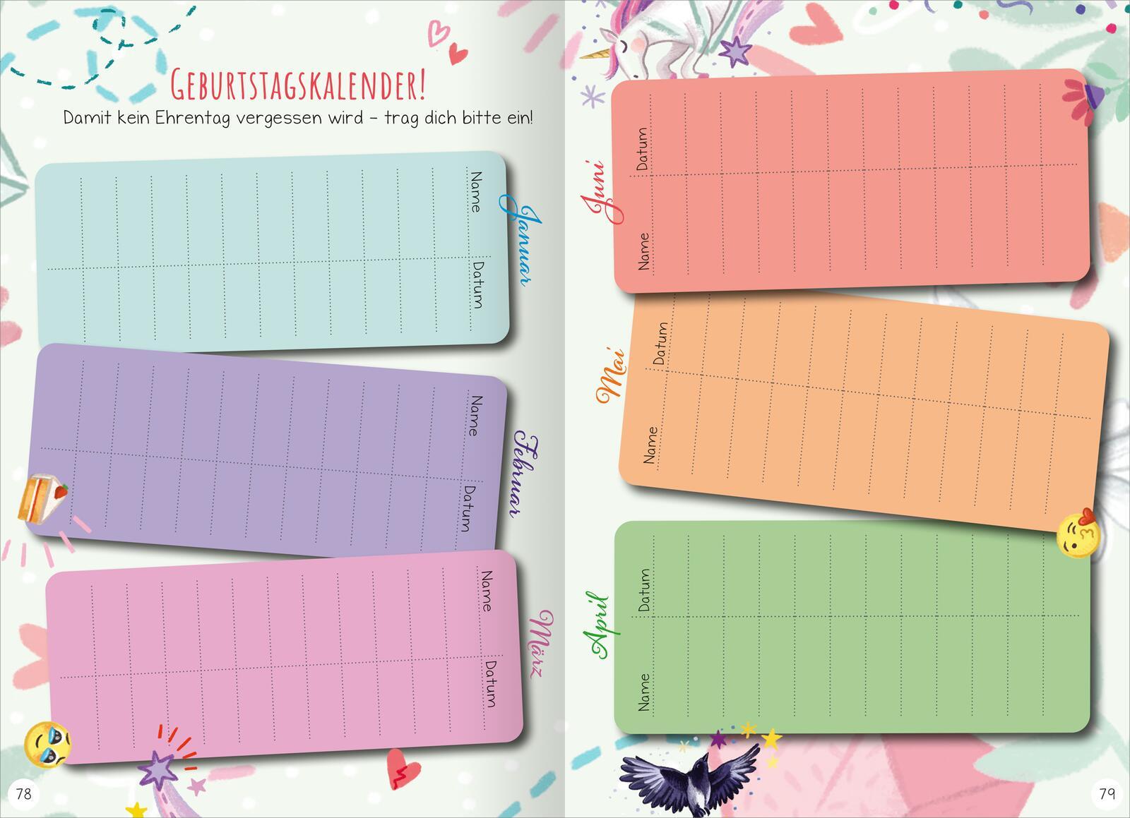 Beispielinhalt (Bild) Ihr seid die Besten! - Das schönste Freundschaftsbuch ever (PS: Du bist die Beste!)