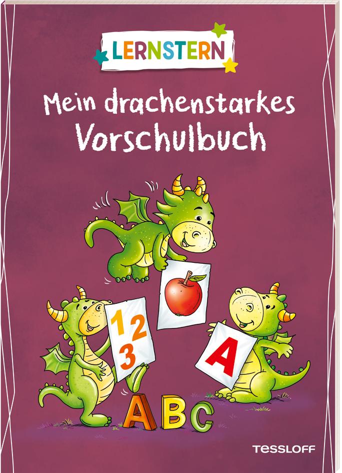 Vorderes Coverbild LERNSTERN. Mein drachenstarkes Vorschulbuch