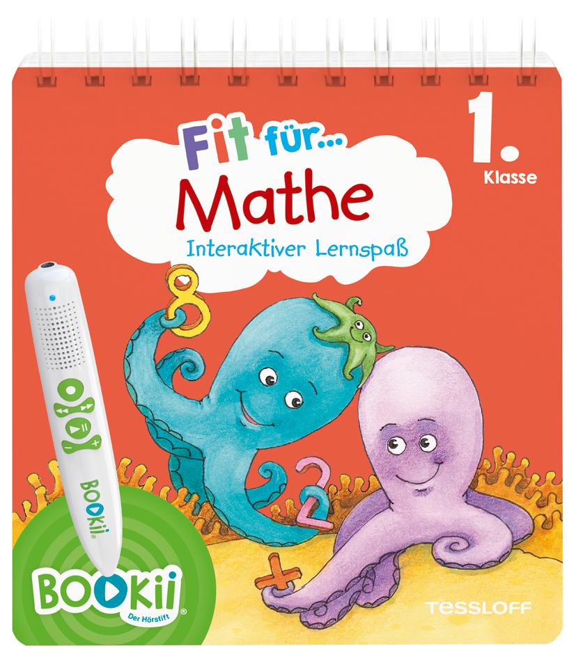 Vorderes Coverbild BOOKii Fit für Mathe Interaktiver Lernspaß 1. Klasse