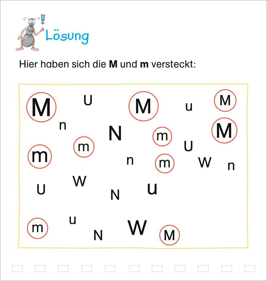 Beispielinhalt (Bild) BOOKii Fit für Deutsch Interaktiver Lernspaß 1. Klasse