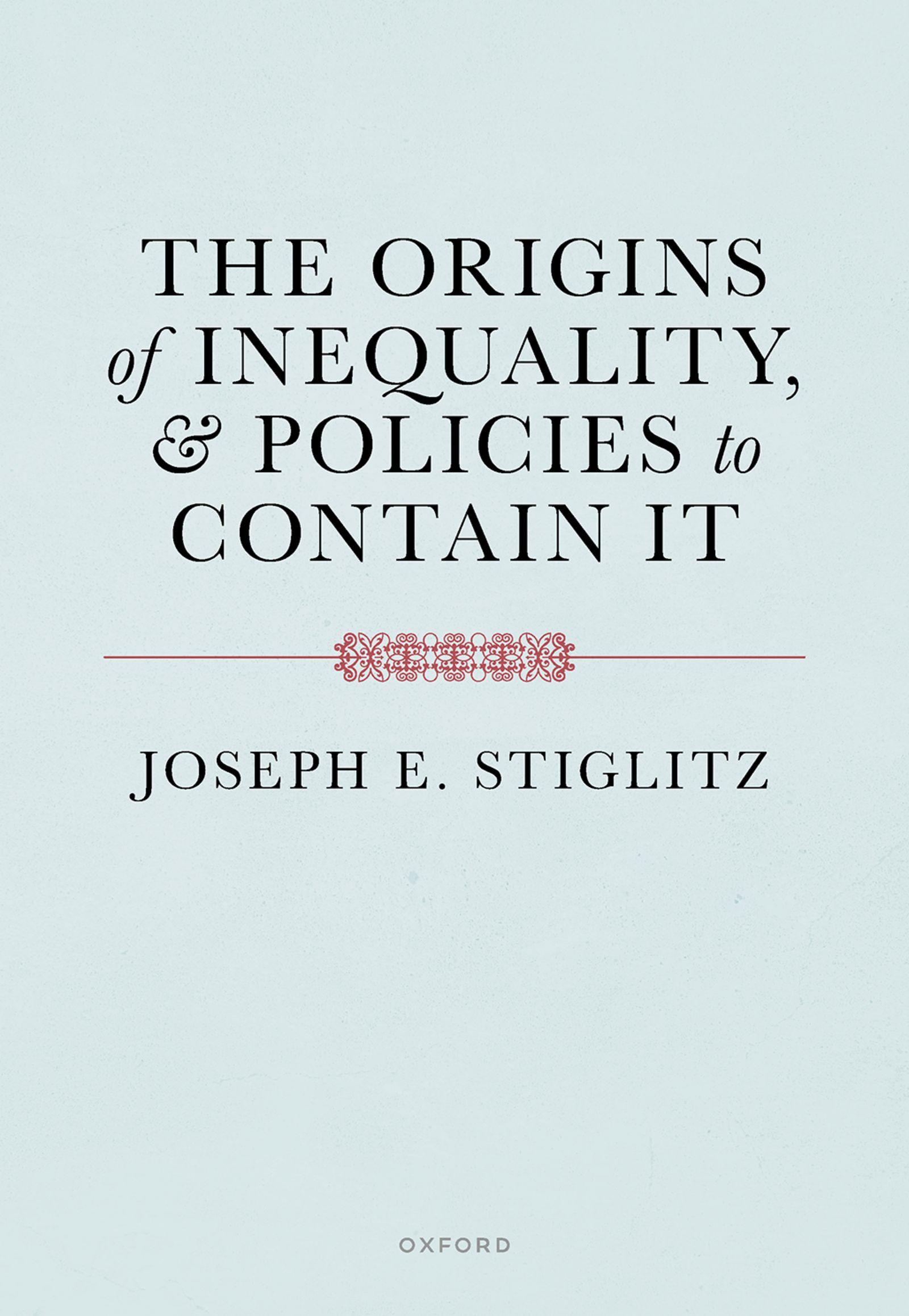 Vorderes Coverbild The Origins of Inequality