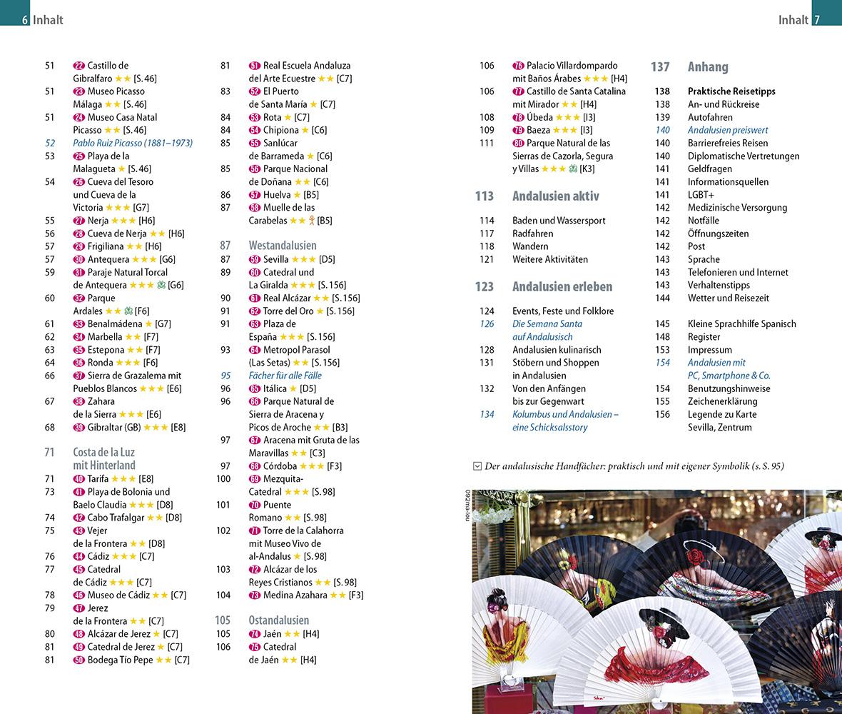 Beispielinhalt (Bild) Reise Know-How MeinTrip Andalusien
