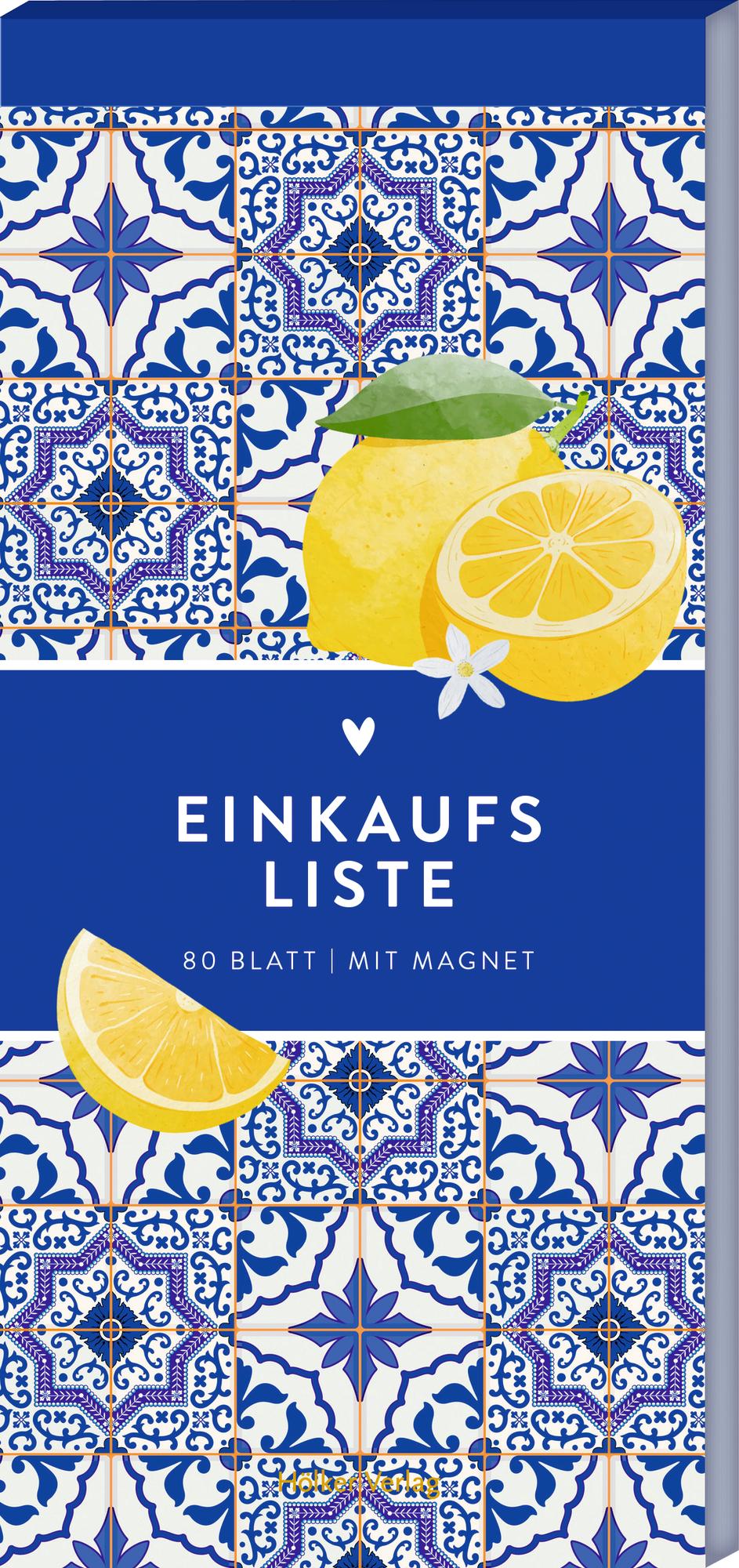 Vorderes Coverbild Einkaufsliste - Portugiesische Fliesen