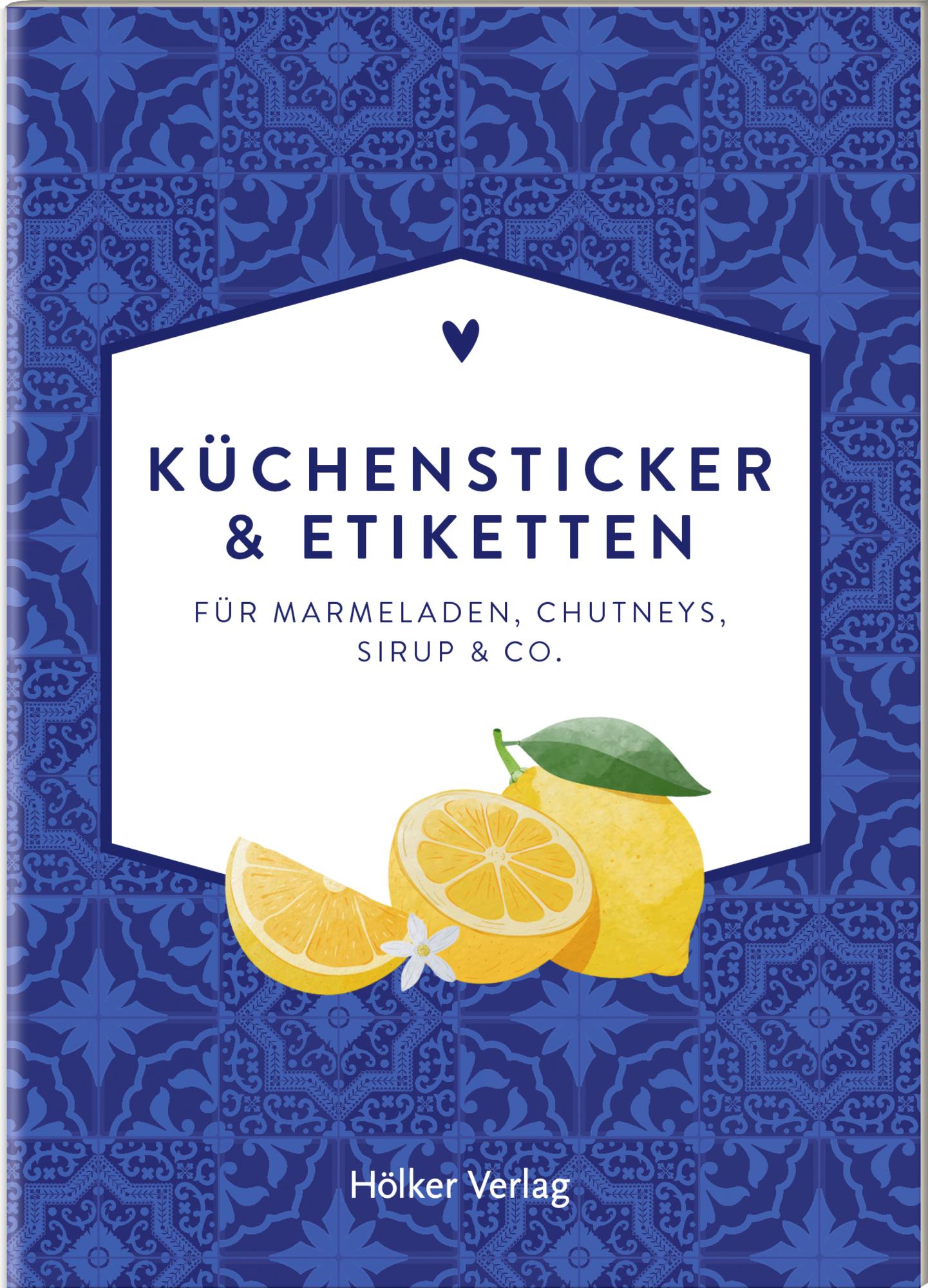 Vorderes Coverbild Küchensticker & Etiketten - Portugiesische Fliesen