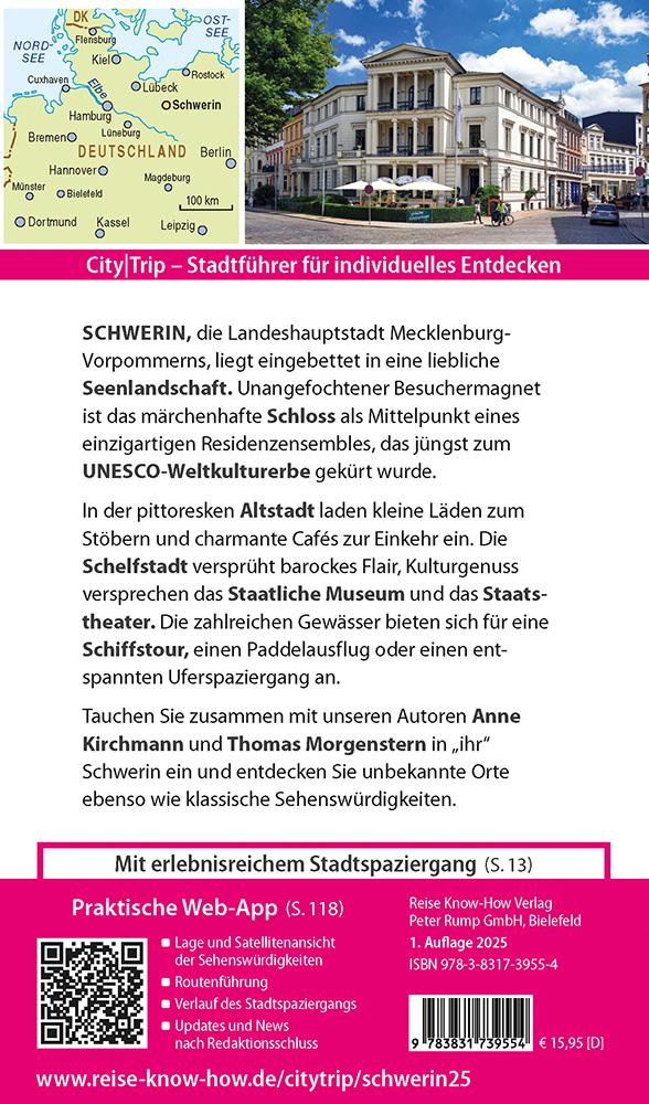 Beispielinhalt (Bild) Reise Know-How CityTrip Schwerin