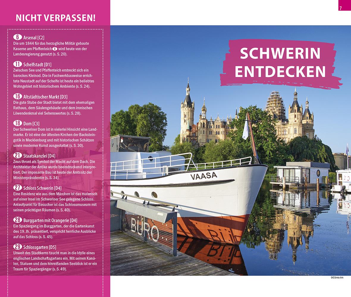 Beispielinhalt (Bild) Reise Know-How CityTrip Schwerin