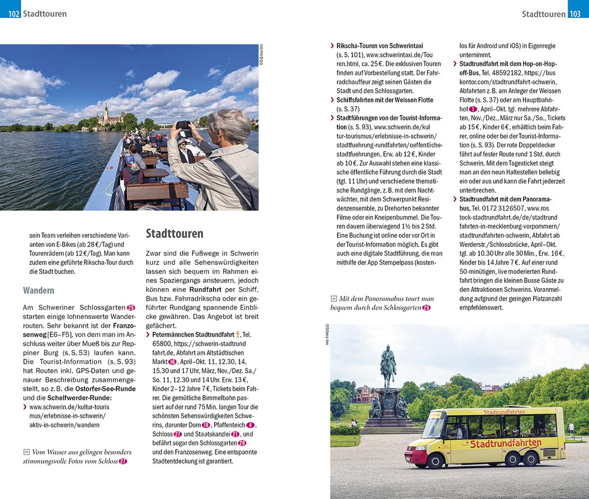 Beispielinhalt (Bild) Reise Know-How CityTrip Schwerin