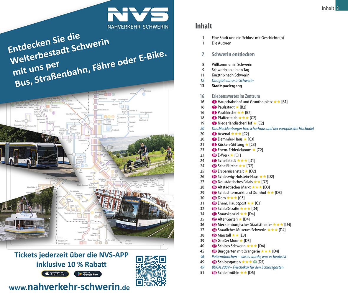 Beispielinhalt (Bild) Reise Know-How CityTrip Schwerin