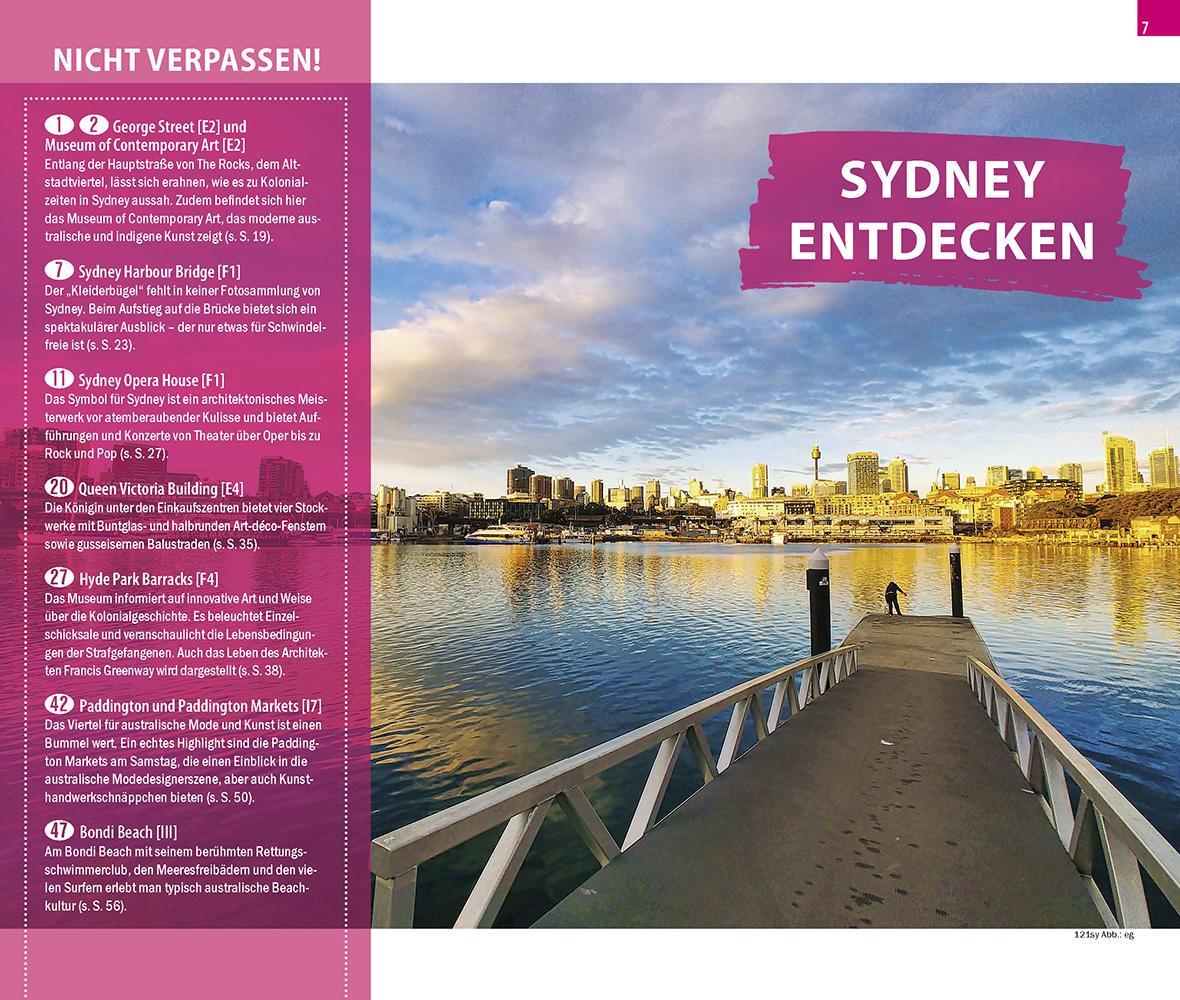 Beispielinhalt (Bild) Reise Know-How CityTrip Sydney