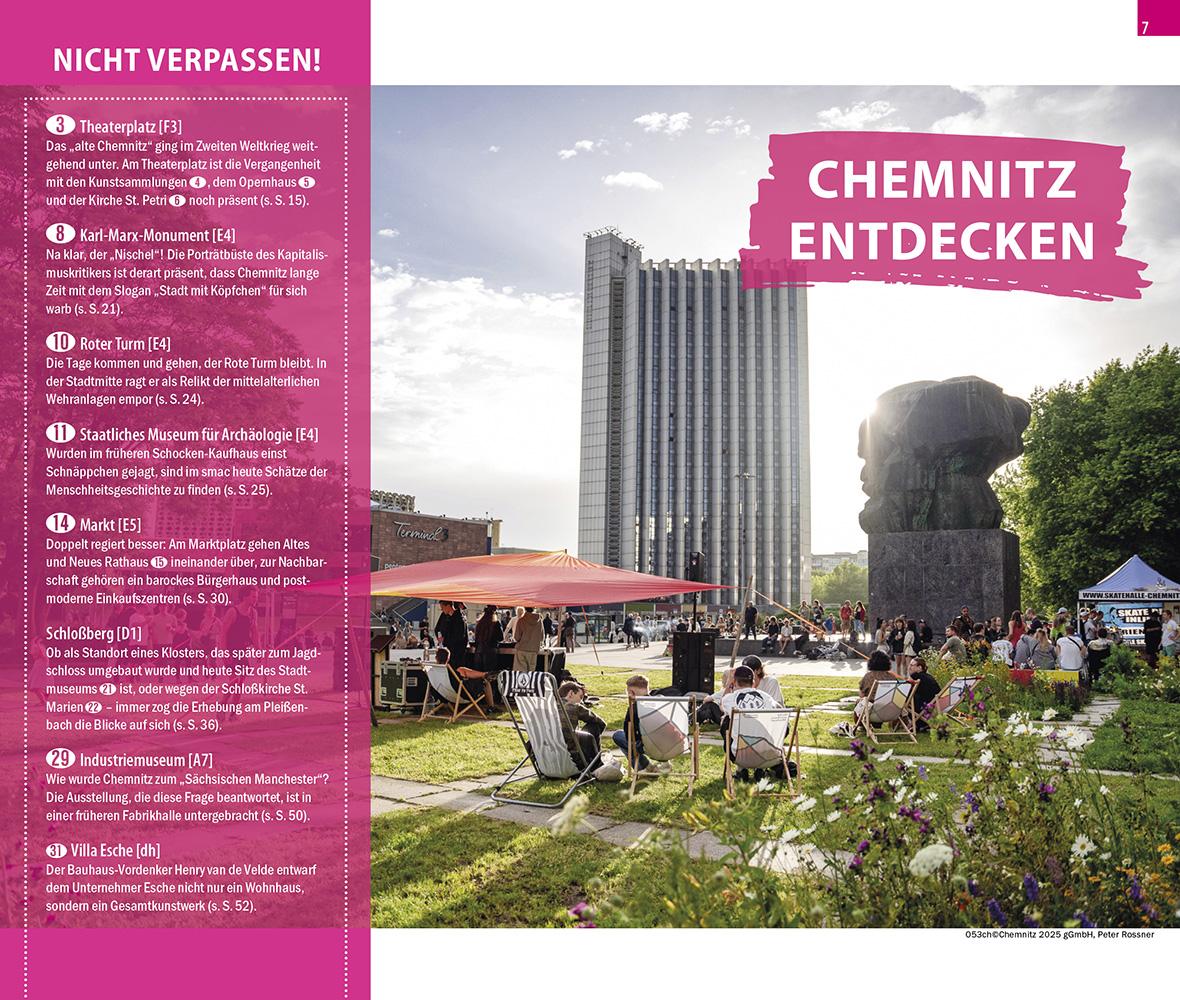 Beispielinhalt (Bild) Reise Know-How CityTrip Chemnitz