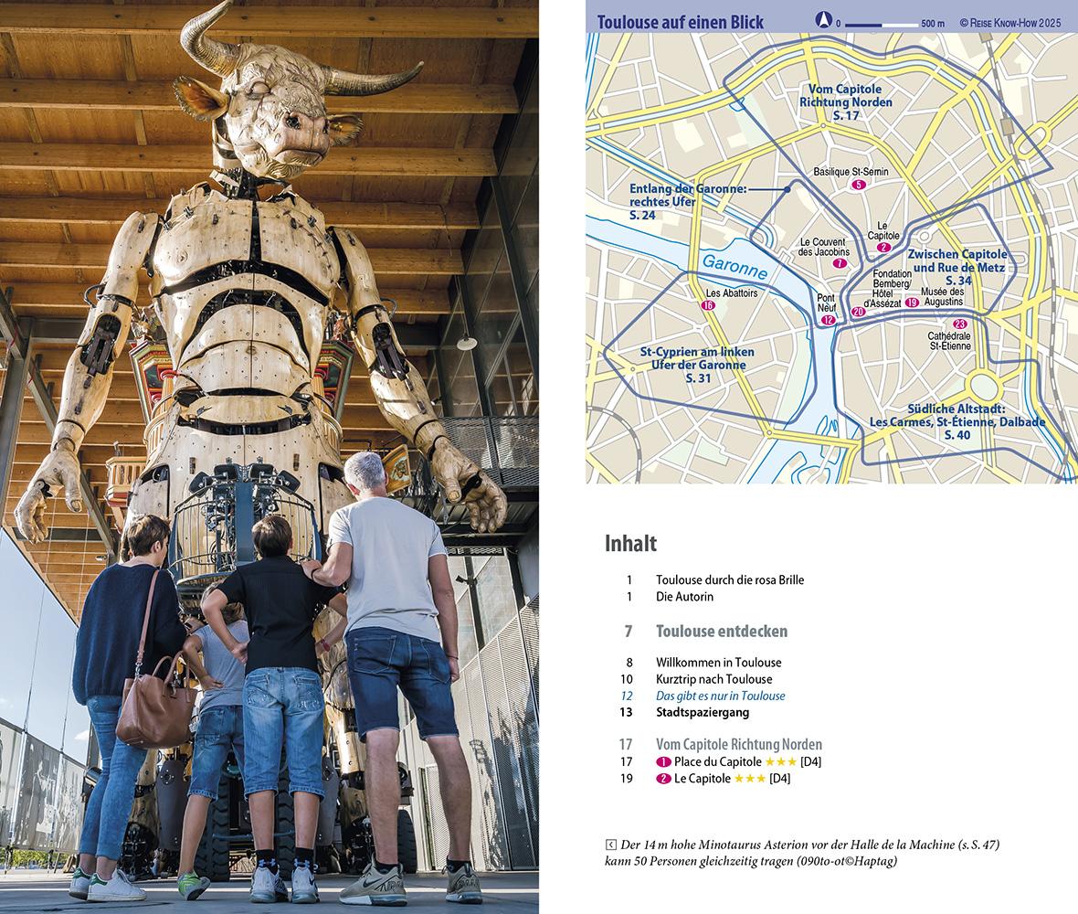 Beispielinhalt (Bild) Reise Know-How CityTrip Toulouse