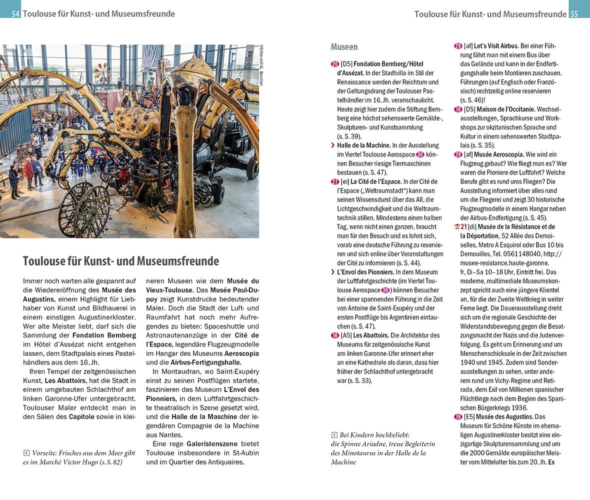 Beispielinhalt (Bild) Reise Know-How CityTrip Toulouse