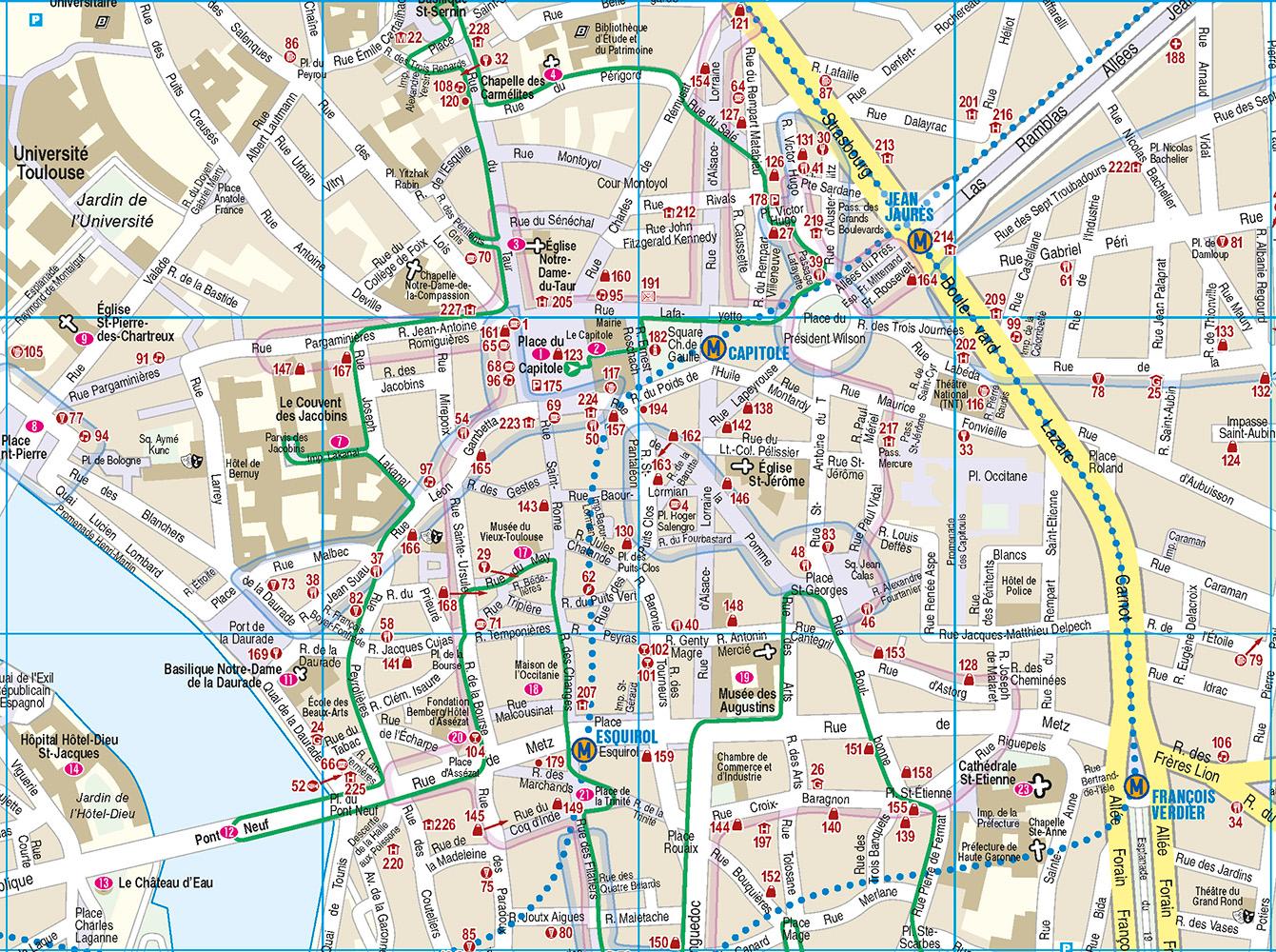 Beispielinhalt (Bild) Reise Know-How CityTrip Toulouse