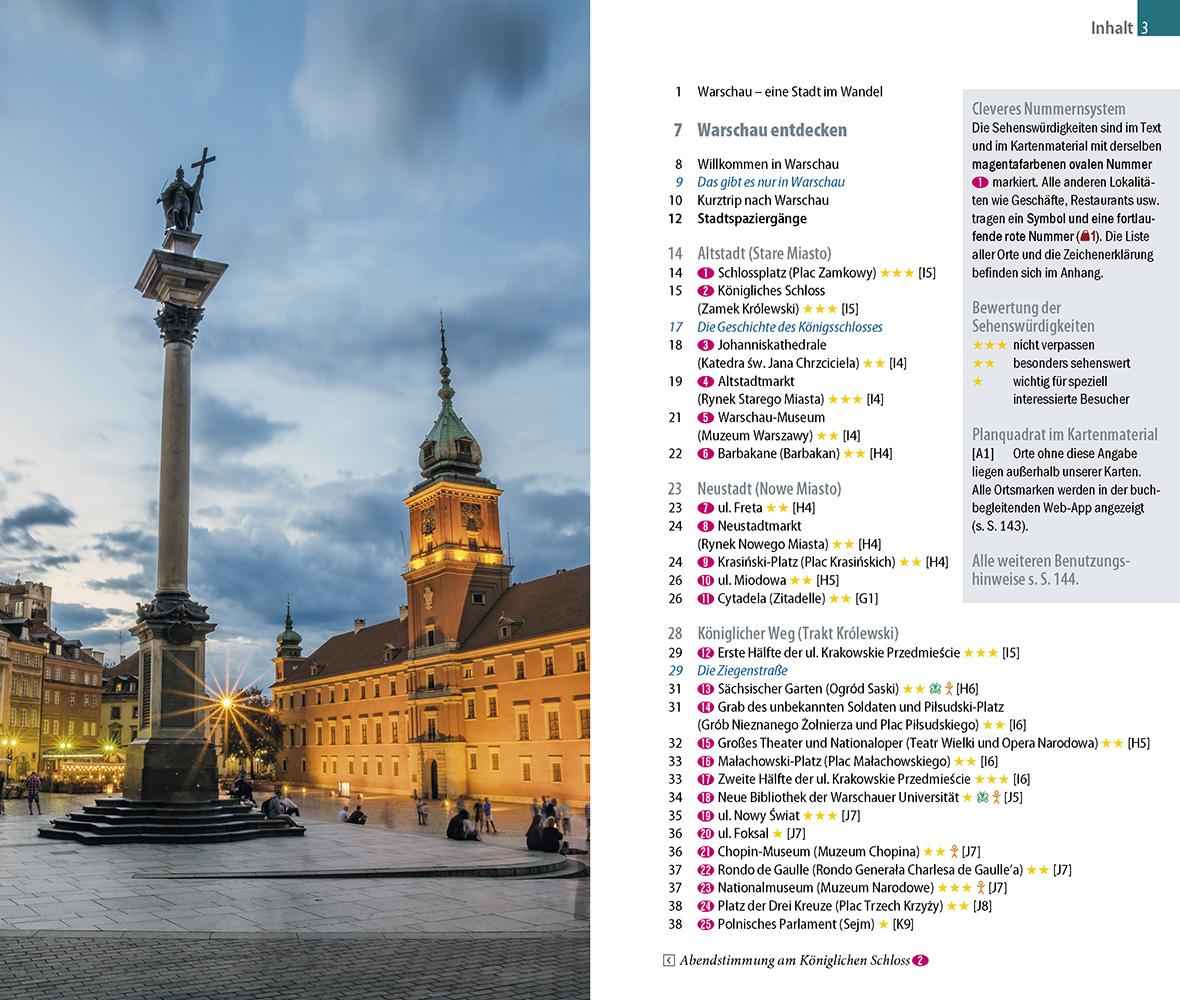 Beispielinhalt (Bild) Reise Know-How CityTrip Warschau