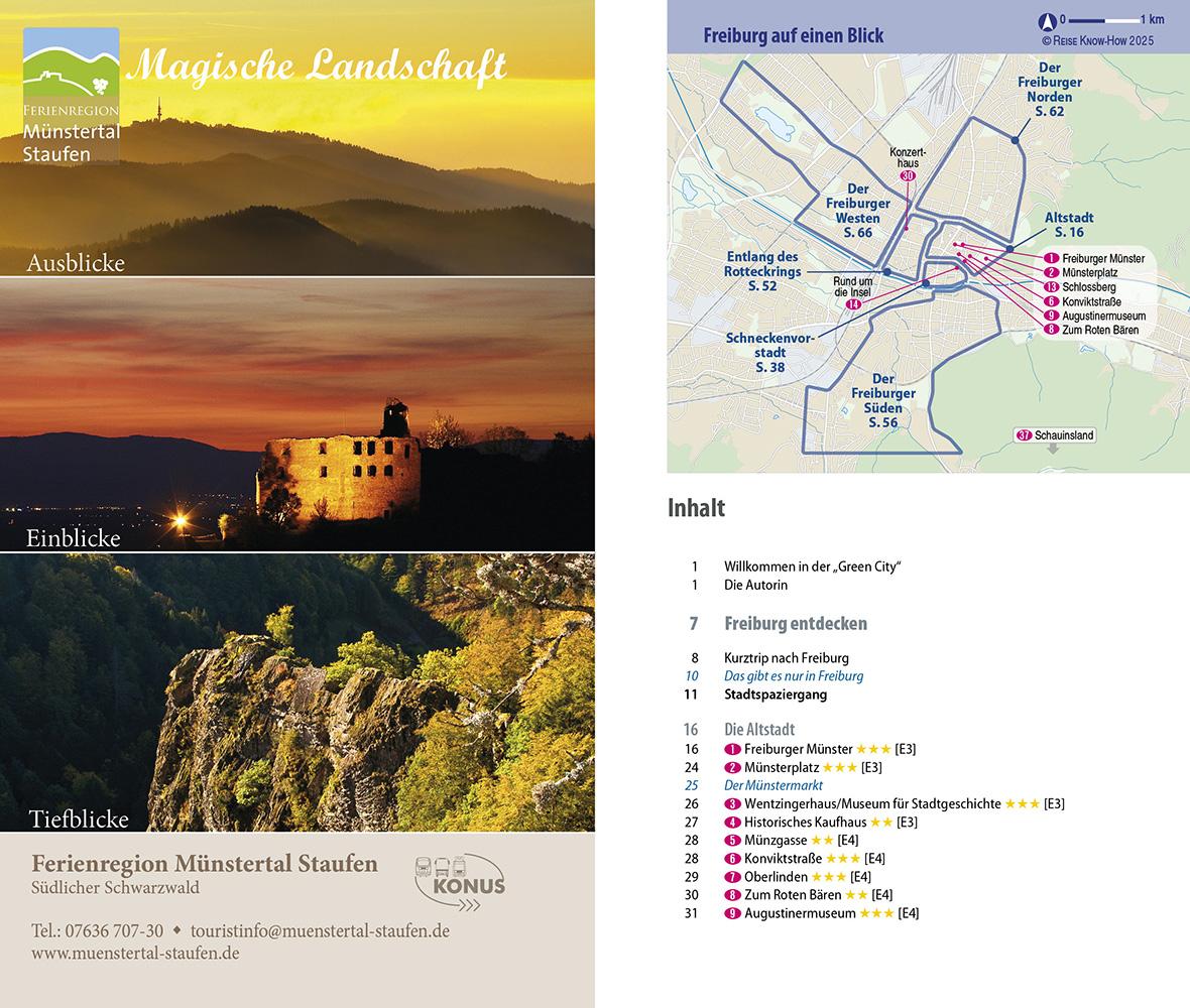 Beispielinhalt (Bild) Reise Know-How CityTrip Freiburg