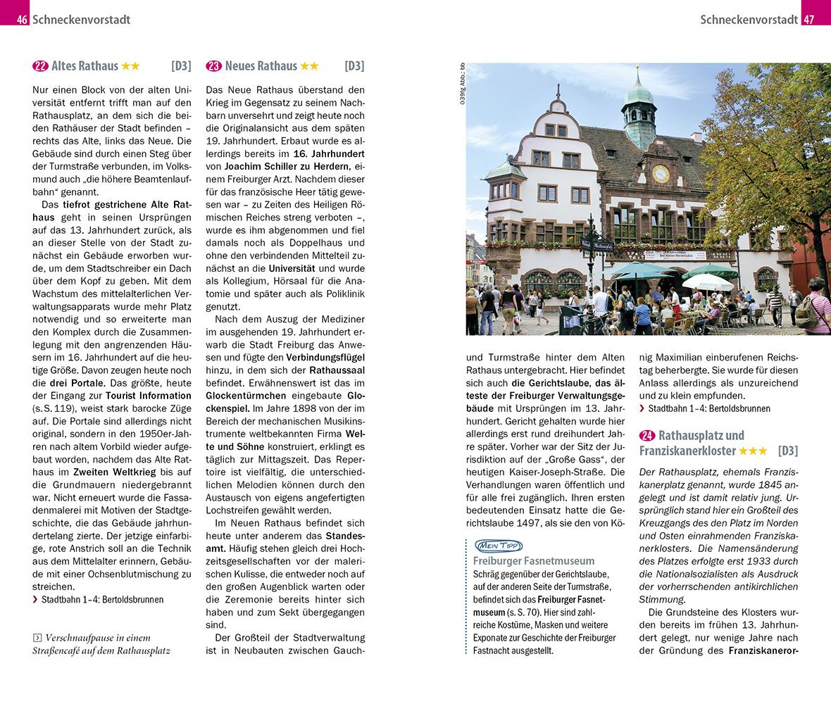 Beispielinhalt (Bild) Reise Know-How CityTrip Freiburg