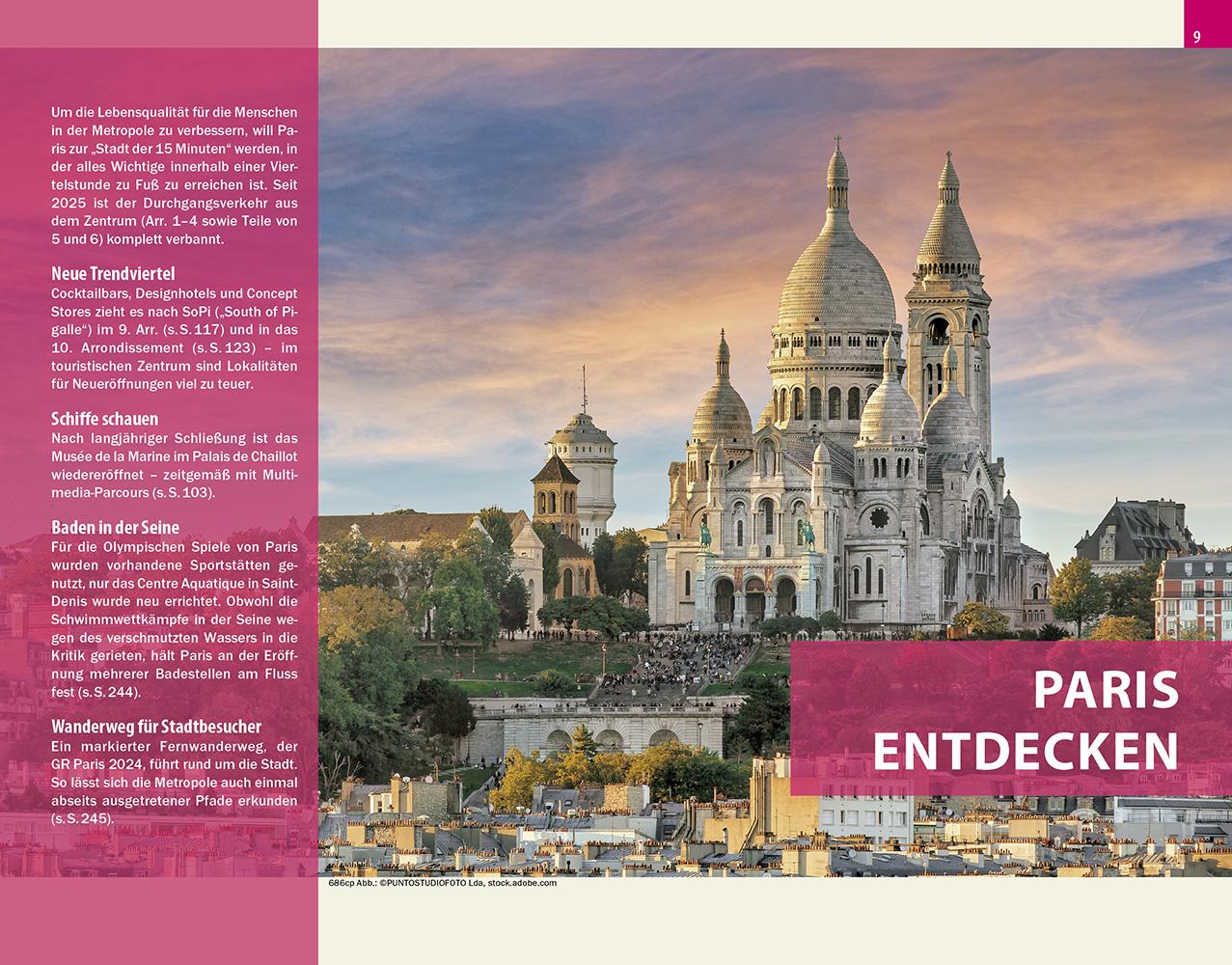 Beispielinhalt (Bild) Reise Know-How Reiseführer Paris (CityTrip PLUS)
