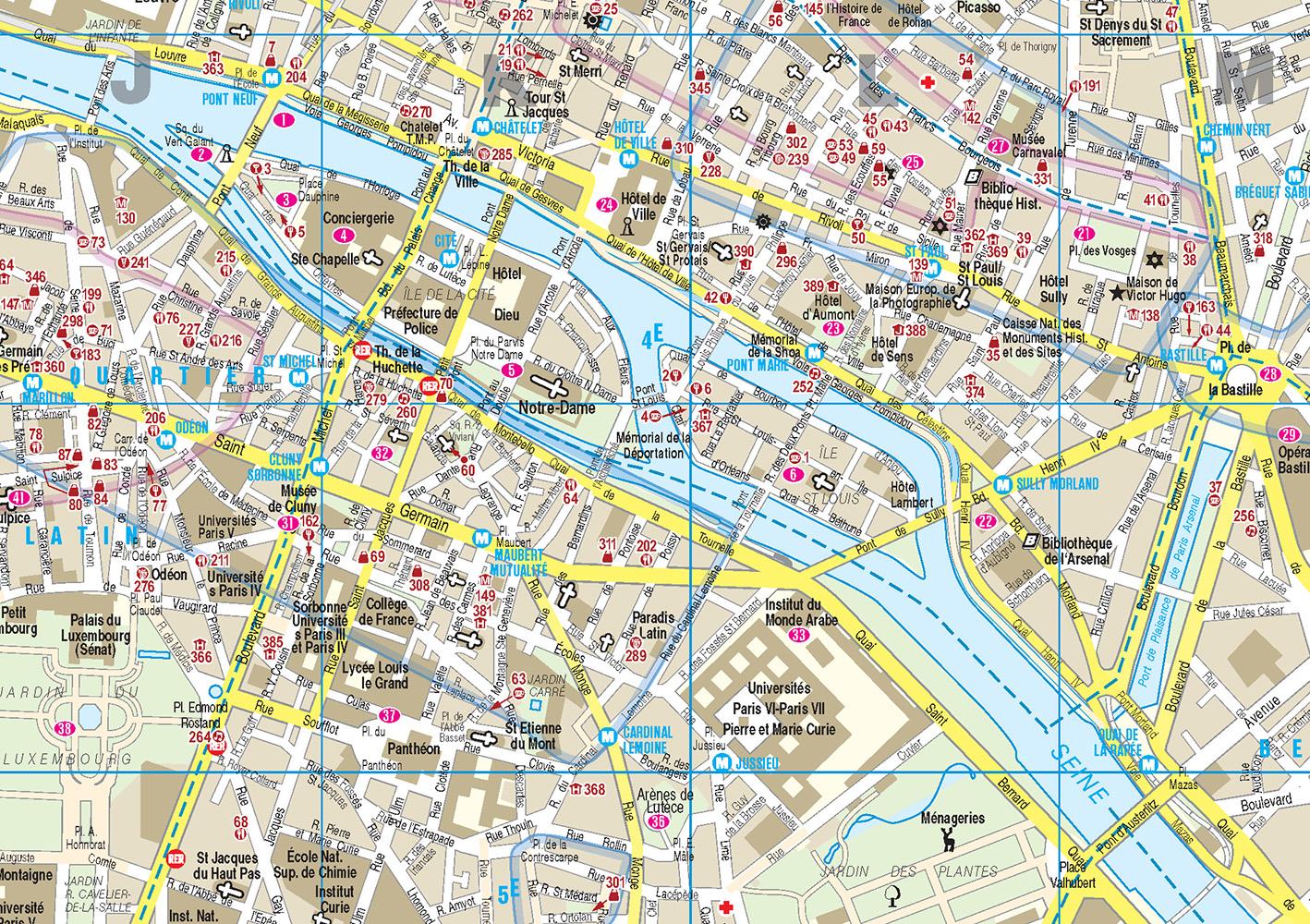 Beispielinhalt (Bild) Reise Know-How Reiseführer Paris (CityTrip PLUS)