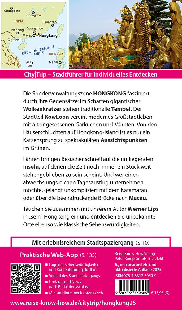 Beispielinhalt (Bild) Reise Know-How CityTrip Hongkong