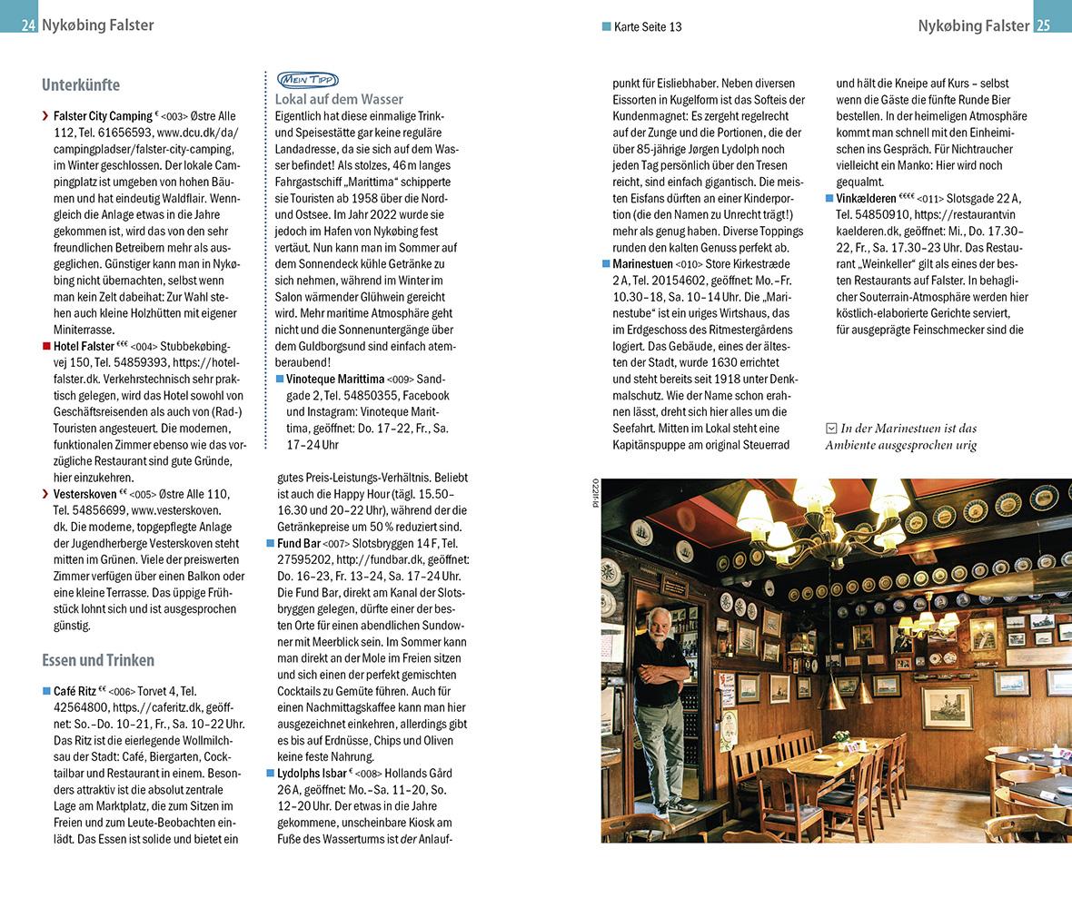 Beispielinhalt (Bild) Reise Know-How InselTrip Falster und Lolland mit Marielyst und Møns Klint