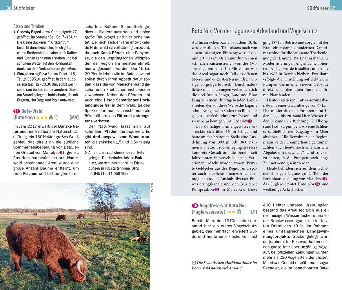 Beispielinhalt (Bild) Reise Know-How InselTrip Falster und Lolland mit Marielyst und Møns Klint