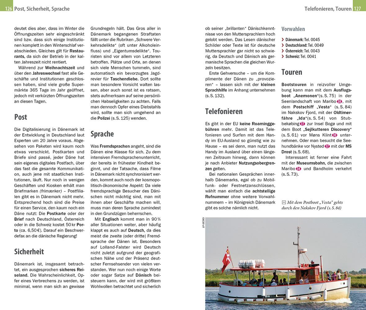 Beispielinhalt (Bild) Reise Know-How InselTrip Falster und Lolland mit Marielyst und Møns Klint