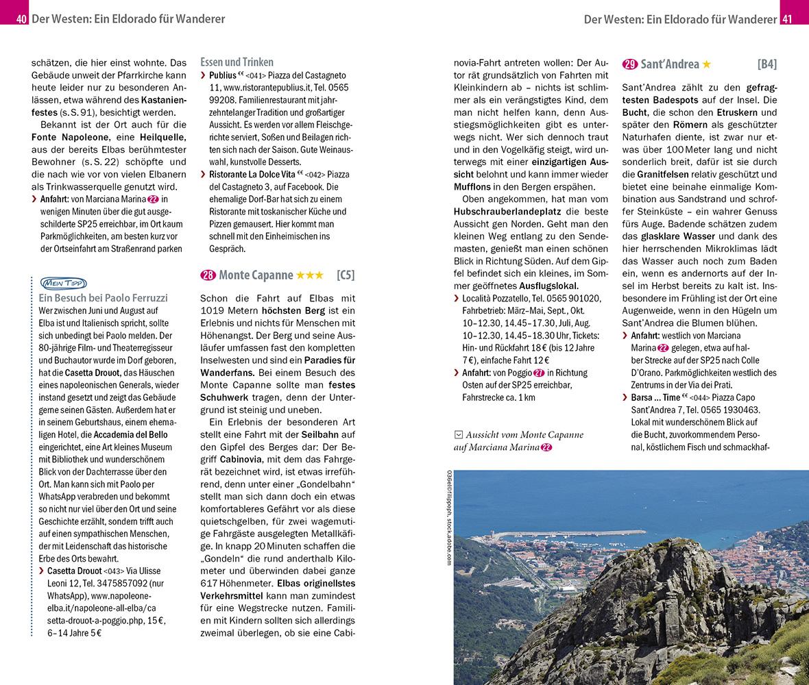 Beispielinhalt (Bild) Reise Know-How InselTrip Elba